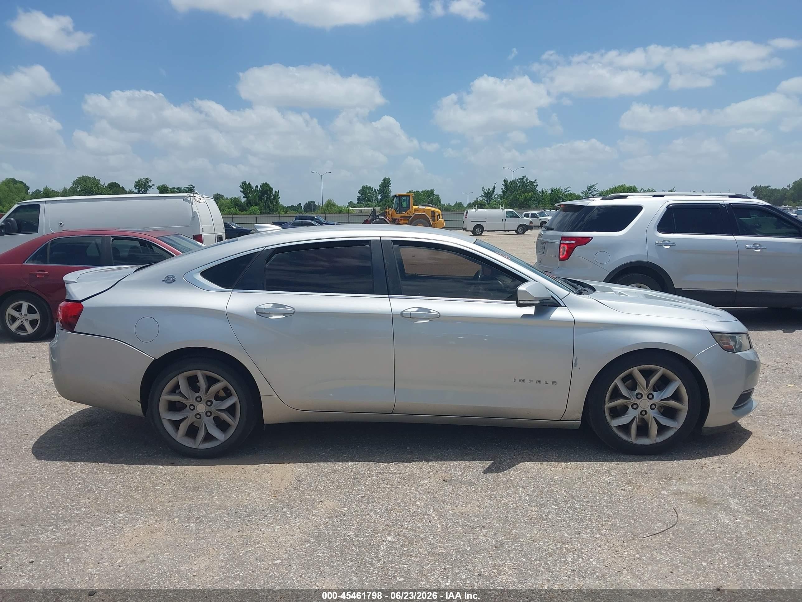 2015 Chevrolet Impala 1lt Silver vin: 1G1115SL4FU141816