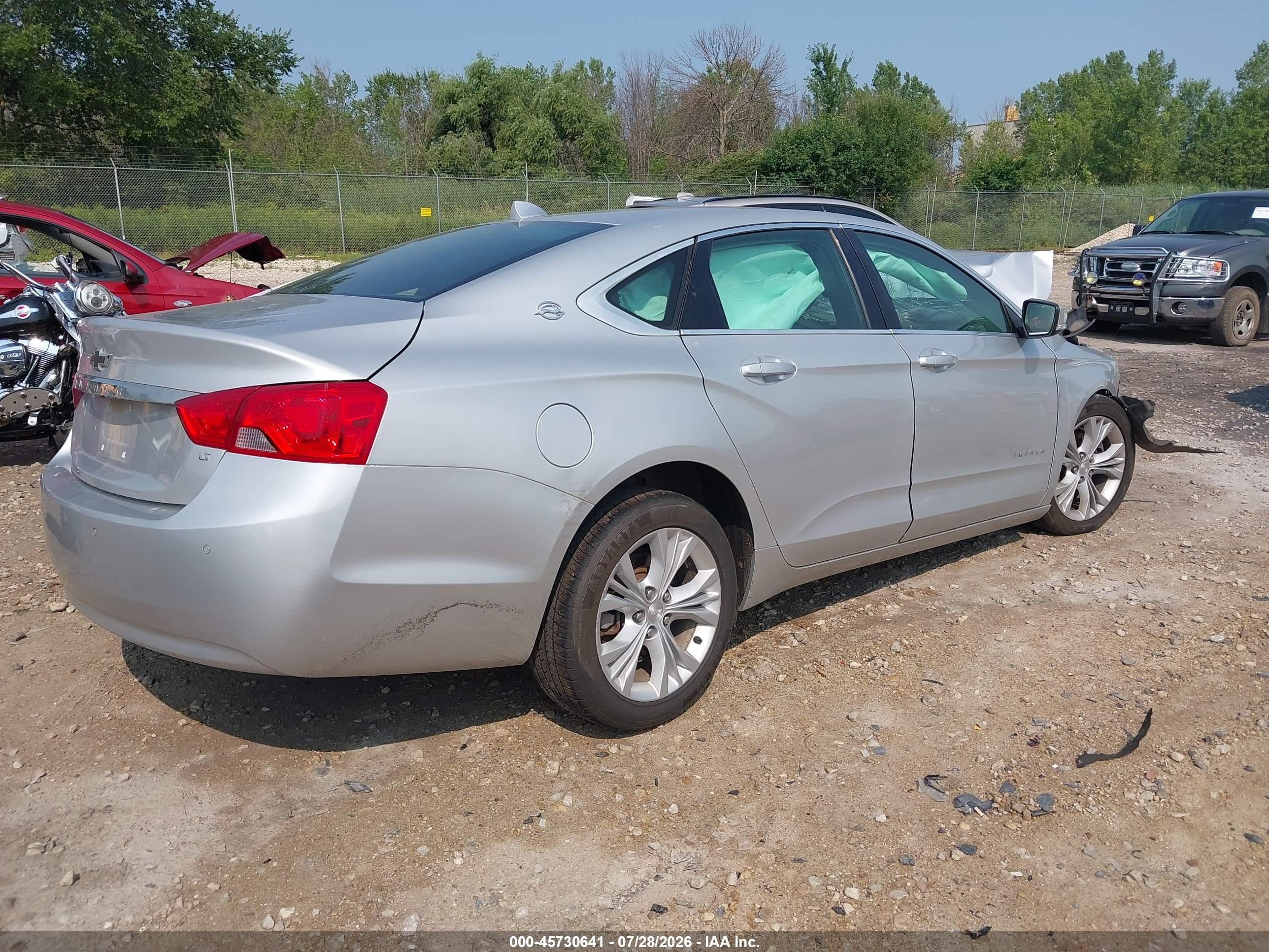 2014 Chevrolet Impala 1lt Silver vin: 1G1115SL5EU100867