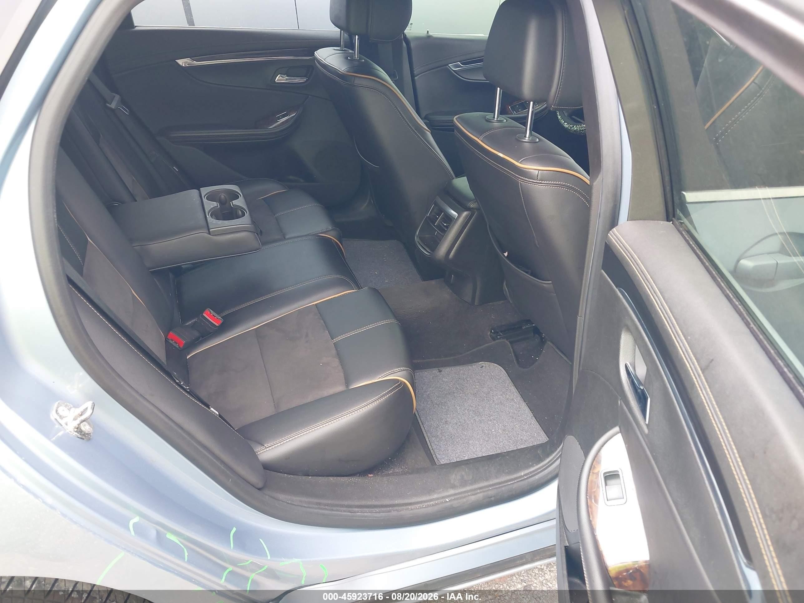 2014 Chevrolet Impala 1lt Light Blue vin: 1G1115SL5EU158400