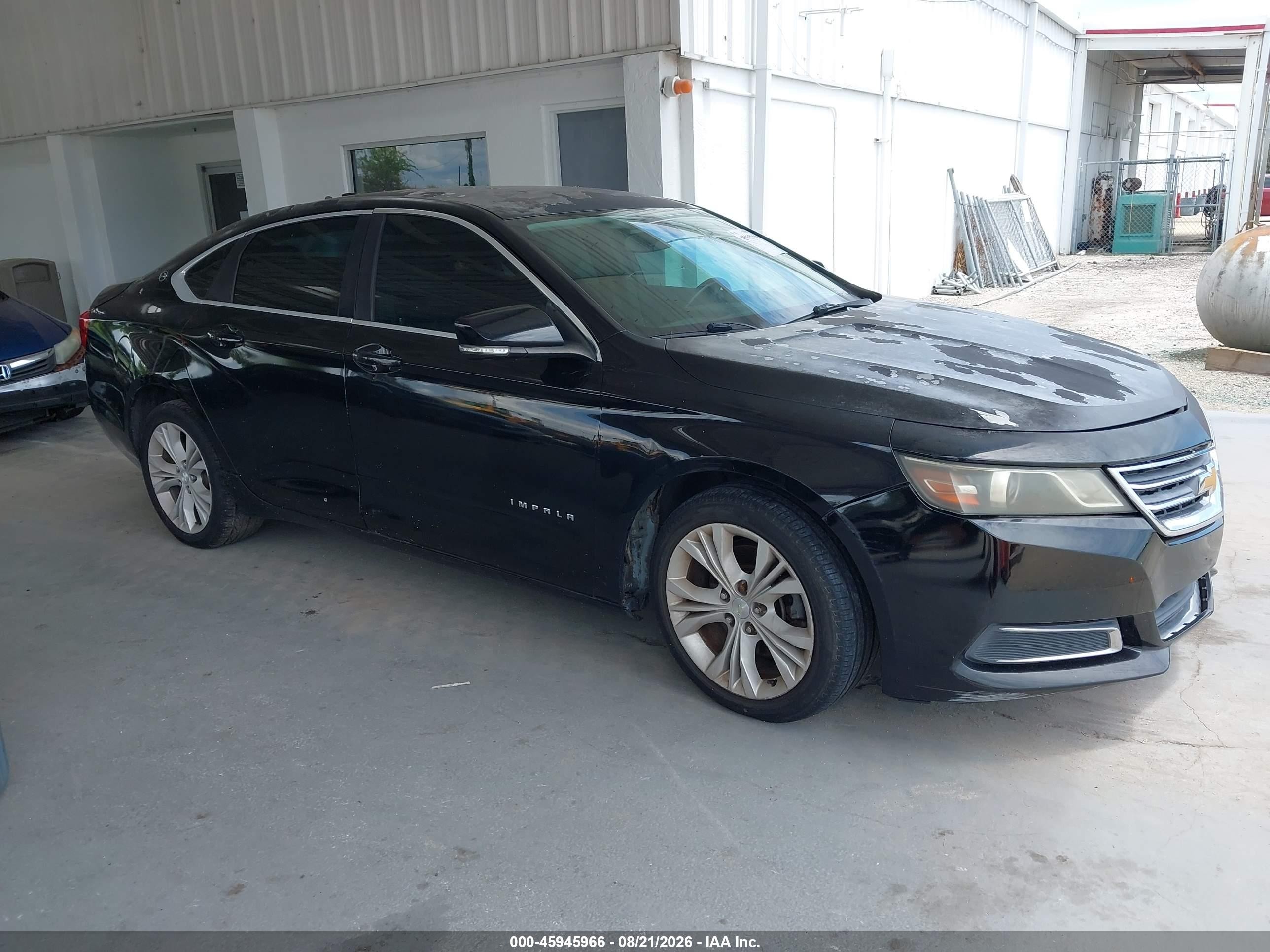 2015 Chevrolet Impala 1lt Black vin: 1G1115SL5FU100708