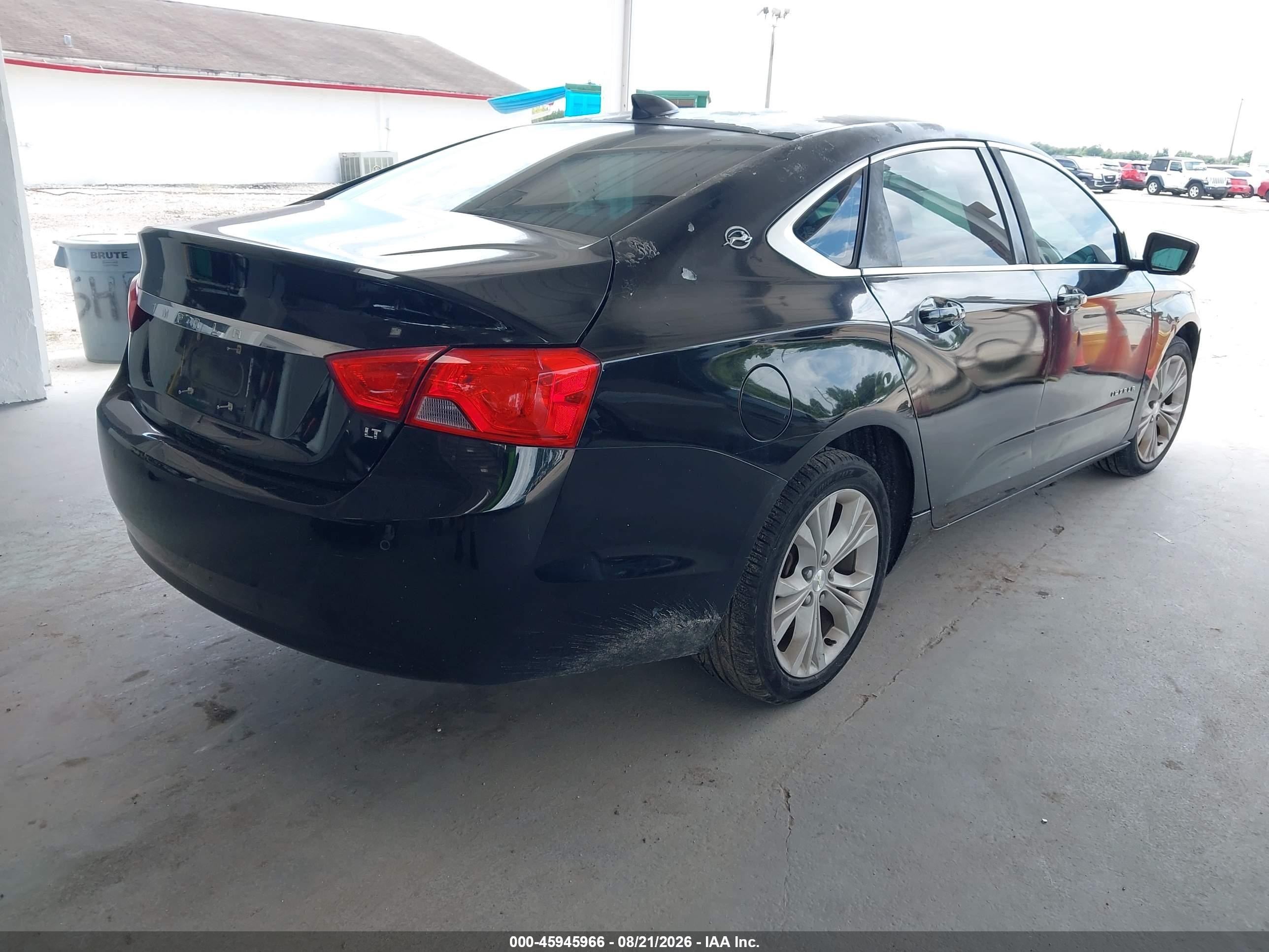 2015 Chevrolet Impala 1lt Black vin: 1G1115SL5FU100708