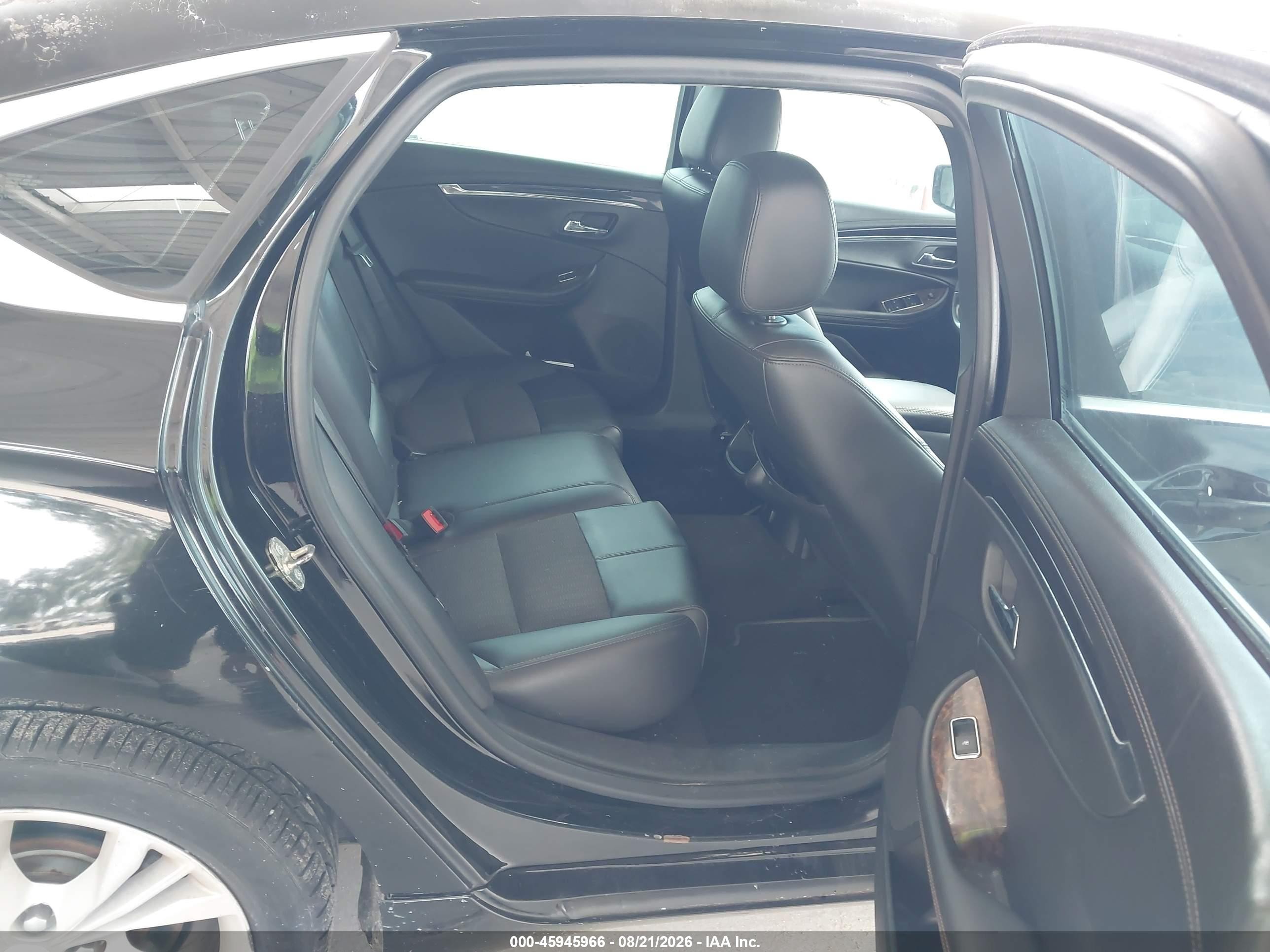 2015 Chevrolet Impala 1lt Black vin: 1G1115SL5FU100708