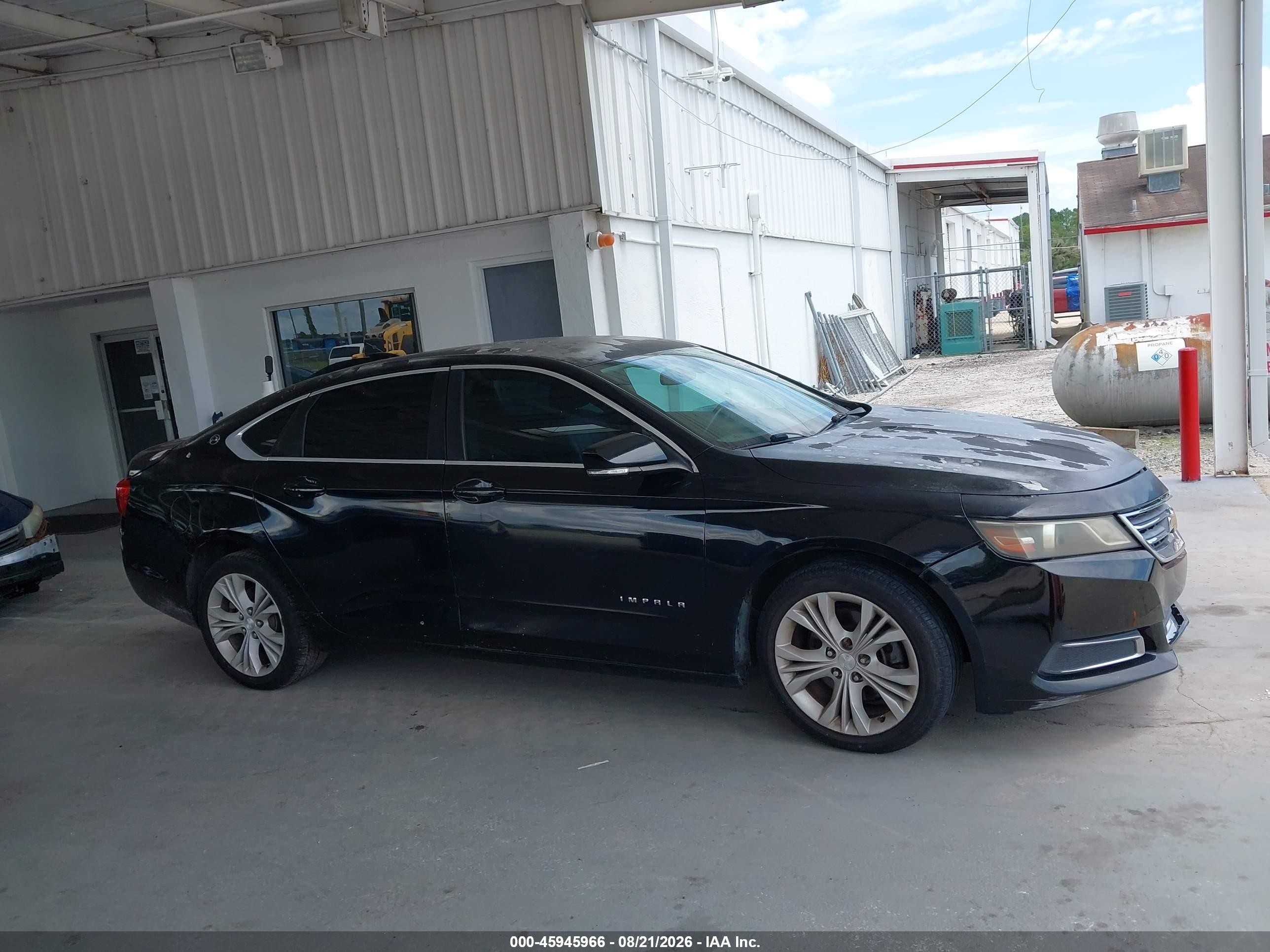 2015 Chevrolet Impala 1lt Black vin: 1G1115SL5FU100708