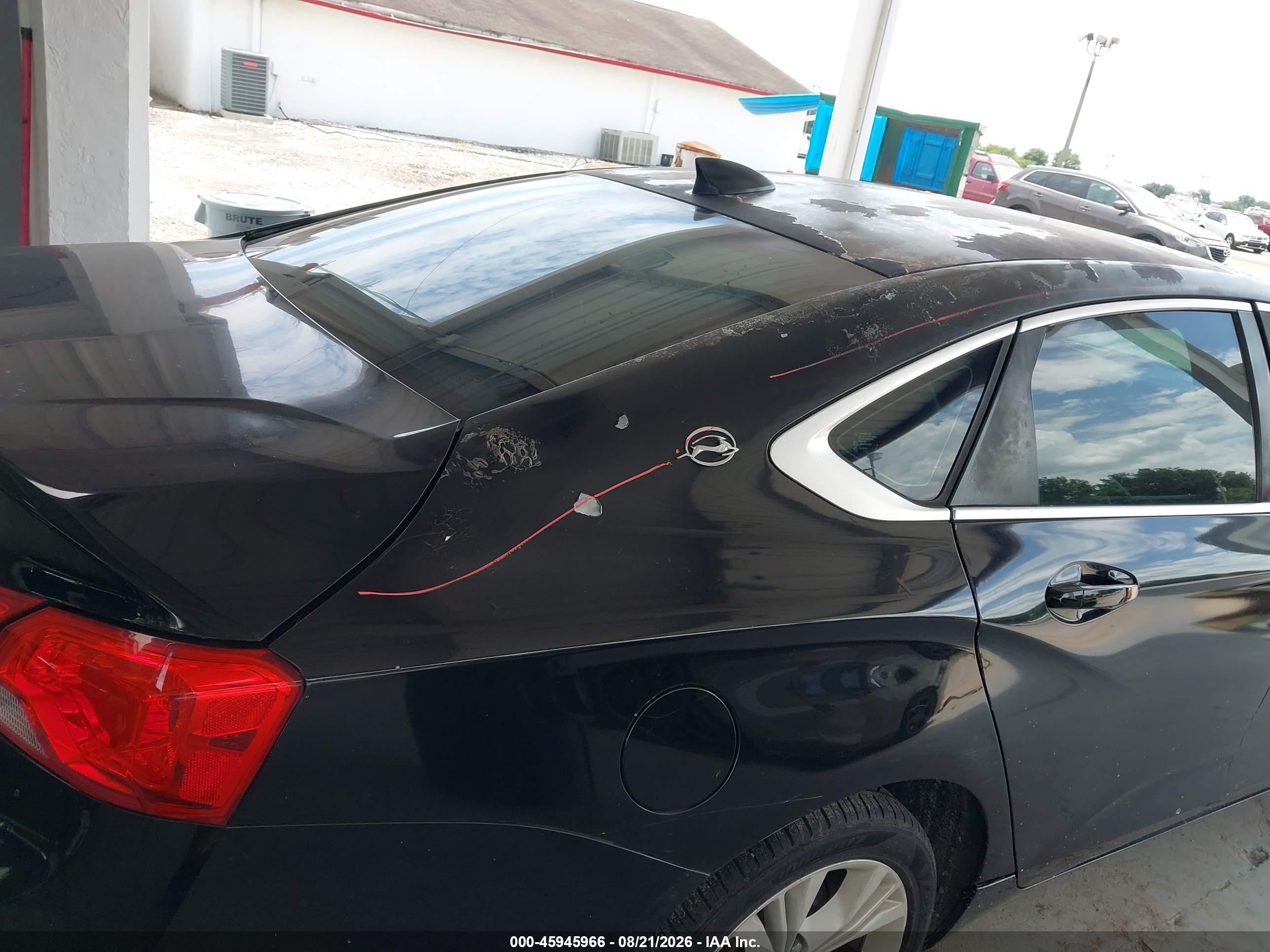 2015 Chevrolet Impala 1lt Black vin: 1G1115SL5FU100708