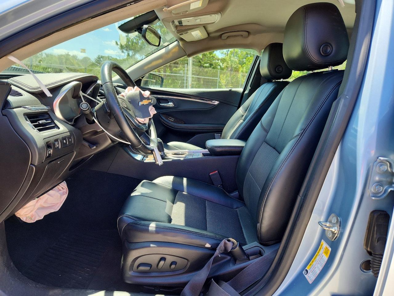 2015 Chevrolet Impala Lt Blue vin: 1G1115SL5FU144367