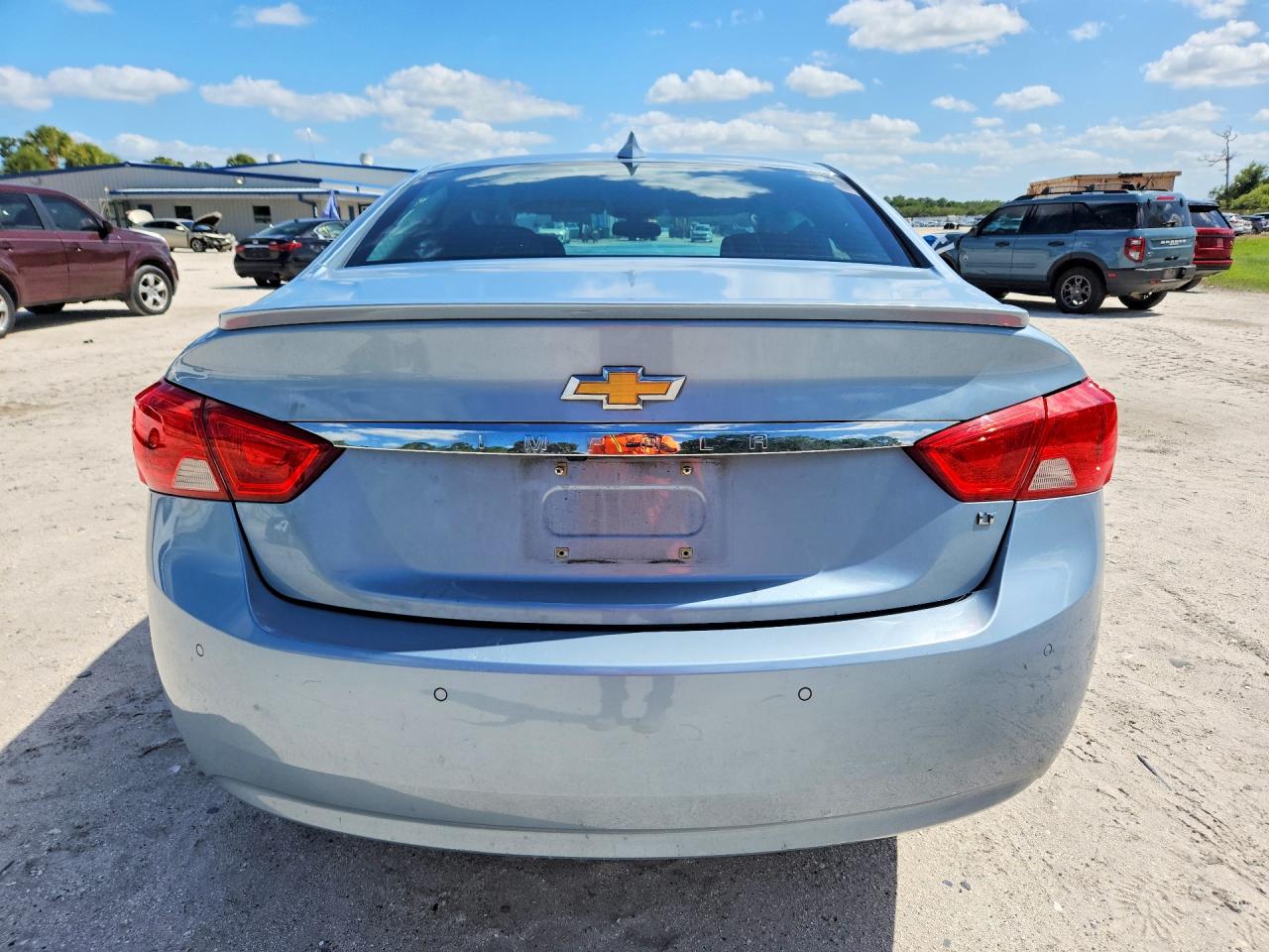 2015 Chevrolet Impala Lt Blue vin: 1G1115SL5FU144367