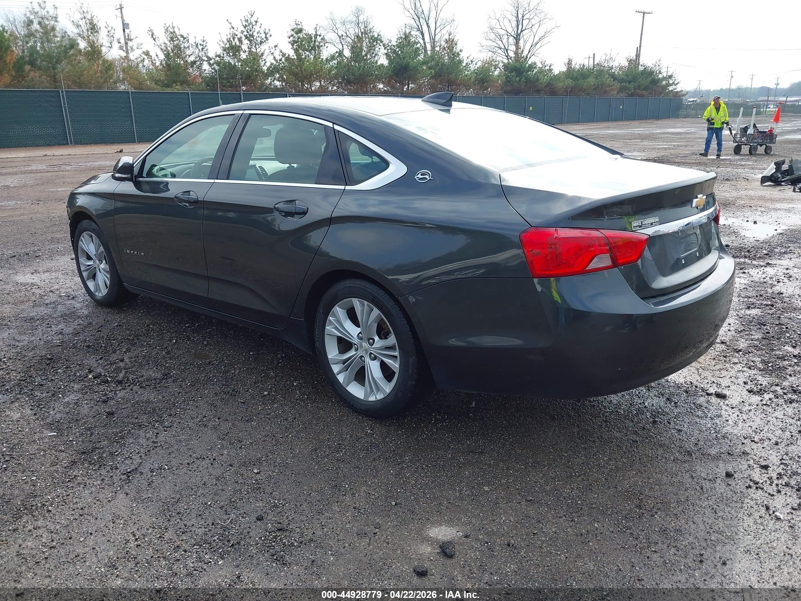 2015 Chevrolet Impala 1lt Gray vin: 1G1115SL6FU138903