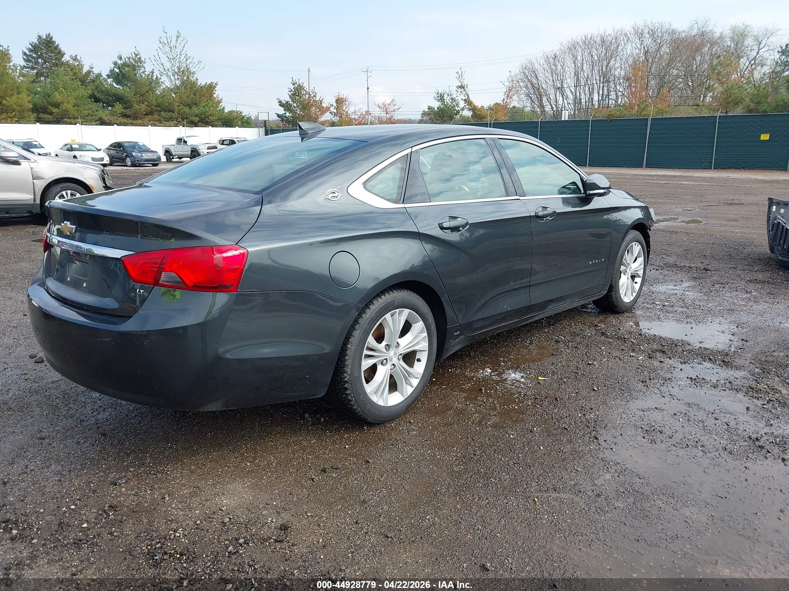 2015 Chevrolet Impala 1lt Gray vin: 1G1115SL6FU138903