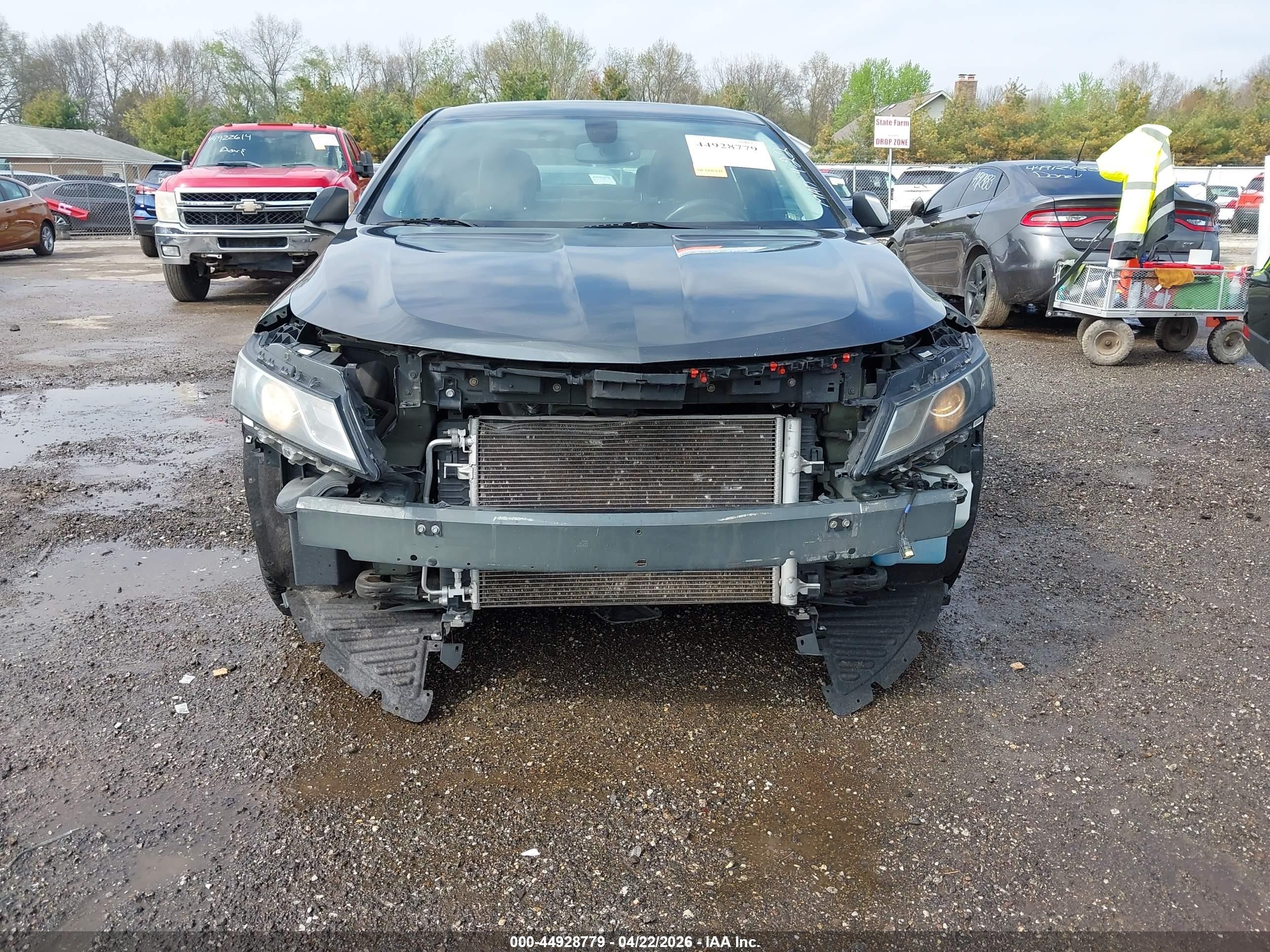 2015 Chevrolet Impala 1lt Gray vin: 1G1115SL6FU138903