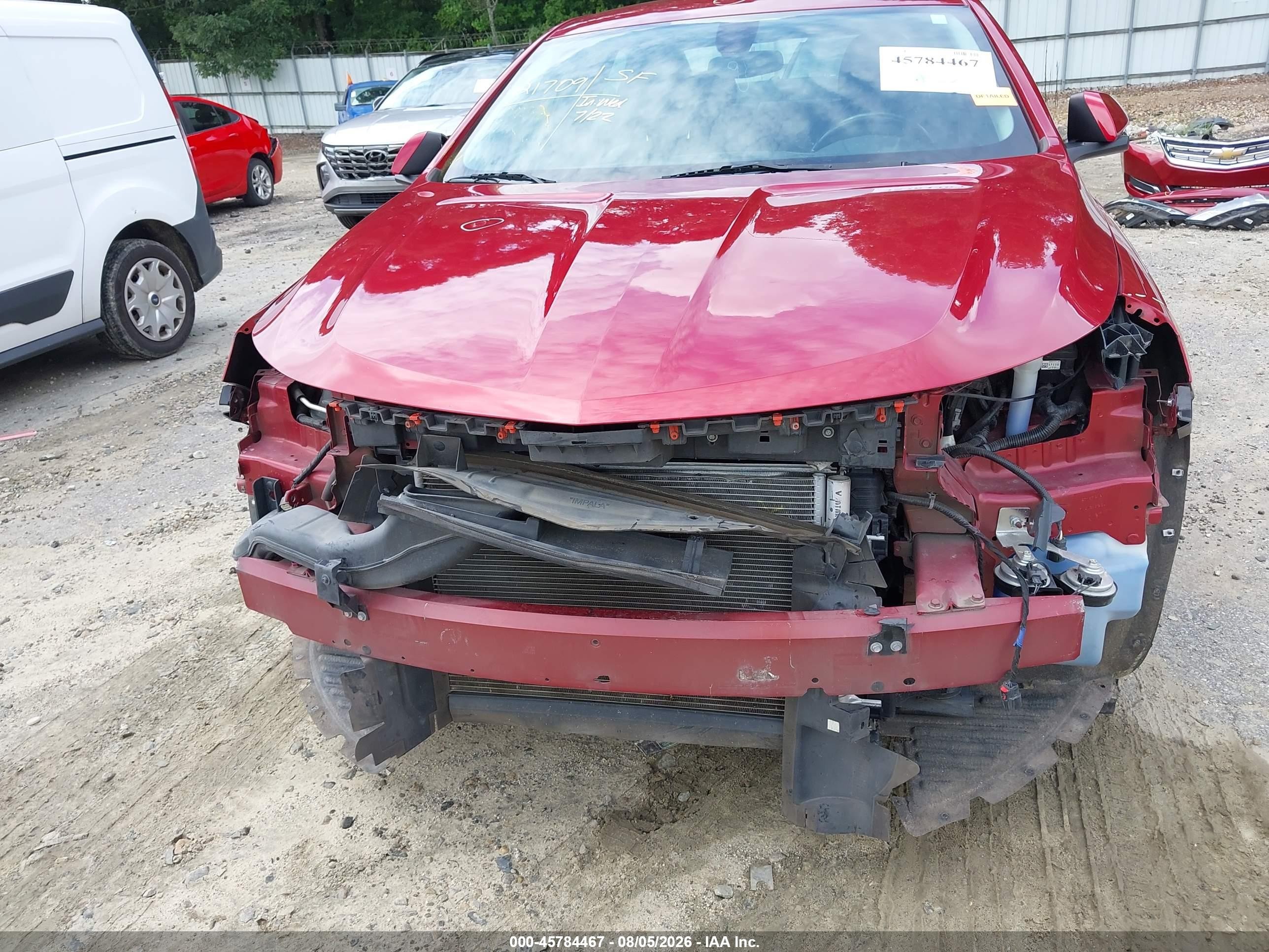 2014 Chevrolet Impala 1lt Red vin: 1G1115SL7EU109960