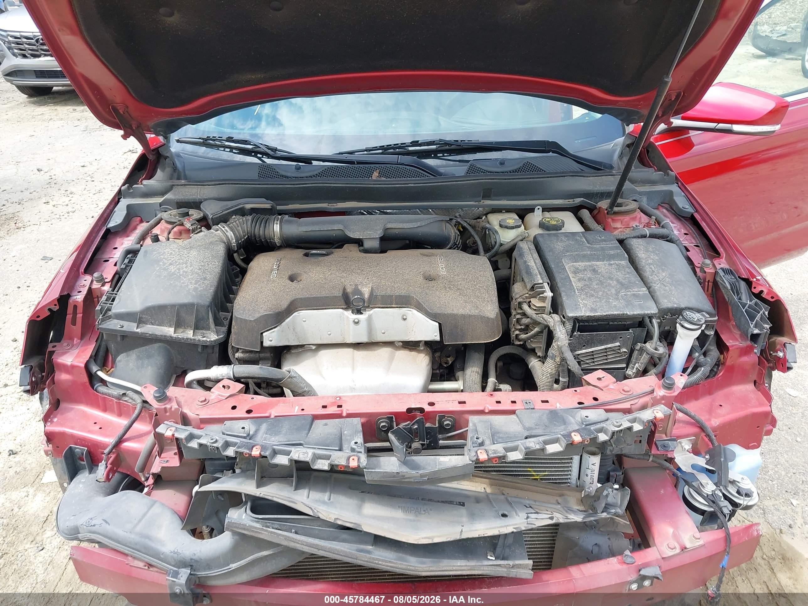 2014 Chevrolet Impala 1lt Red vin: 1G1115SL7EU109960