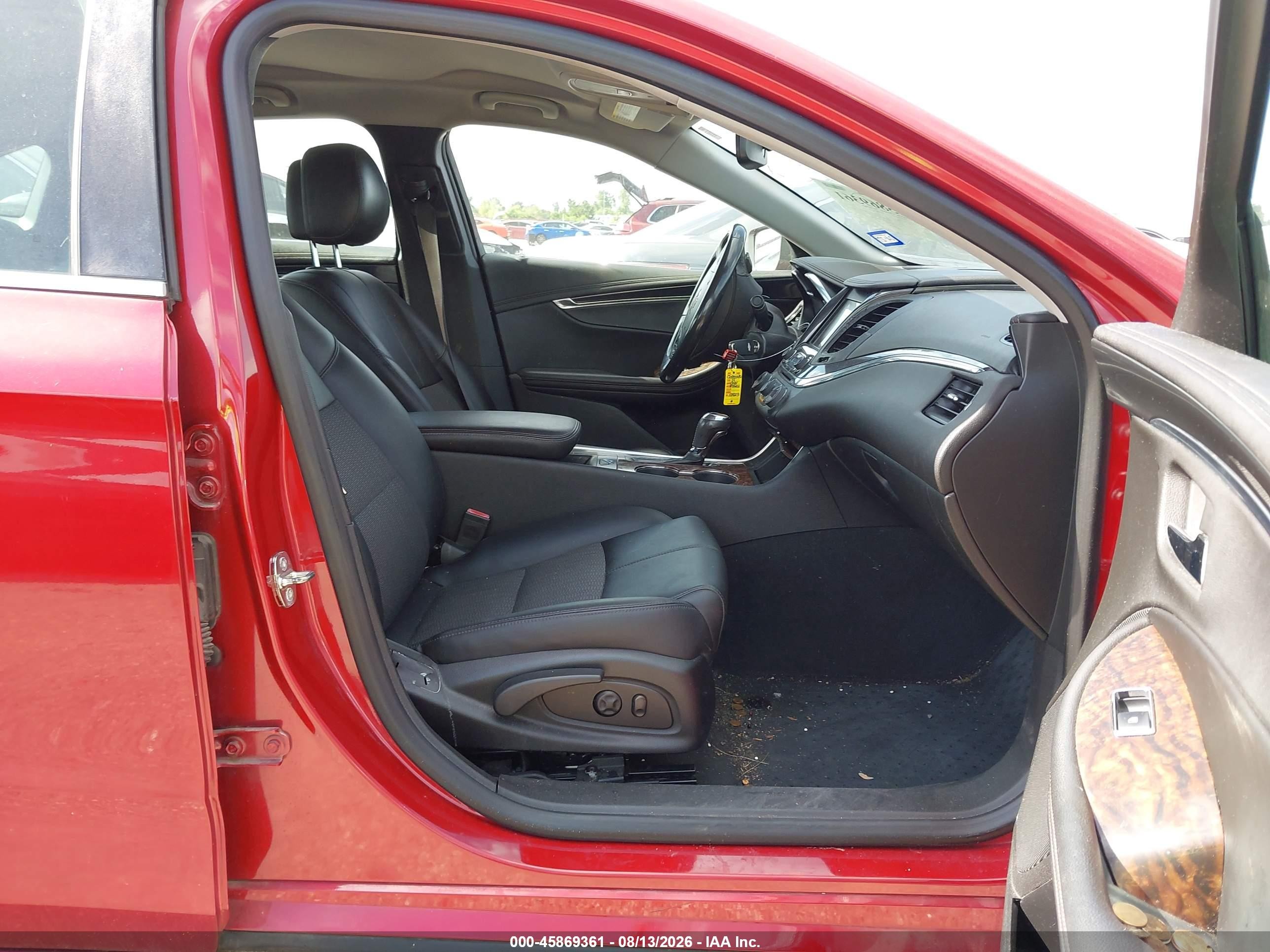 2014 Chevrolet Impala 1lt Red vin: 1G1115SL7EU112423