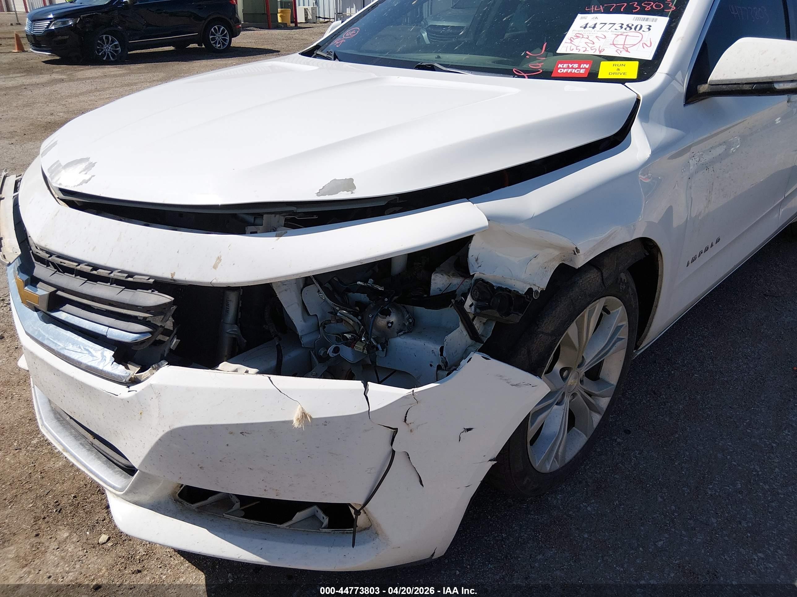 2014 Chevrolet Impala 1lt White vin: 1G1115SL8EU118487