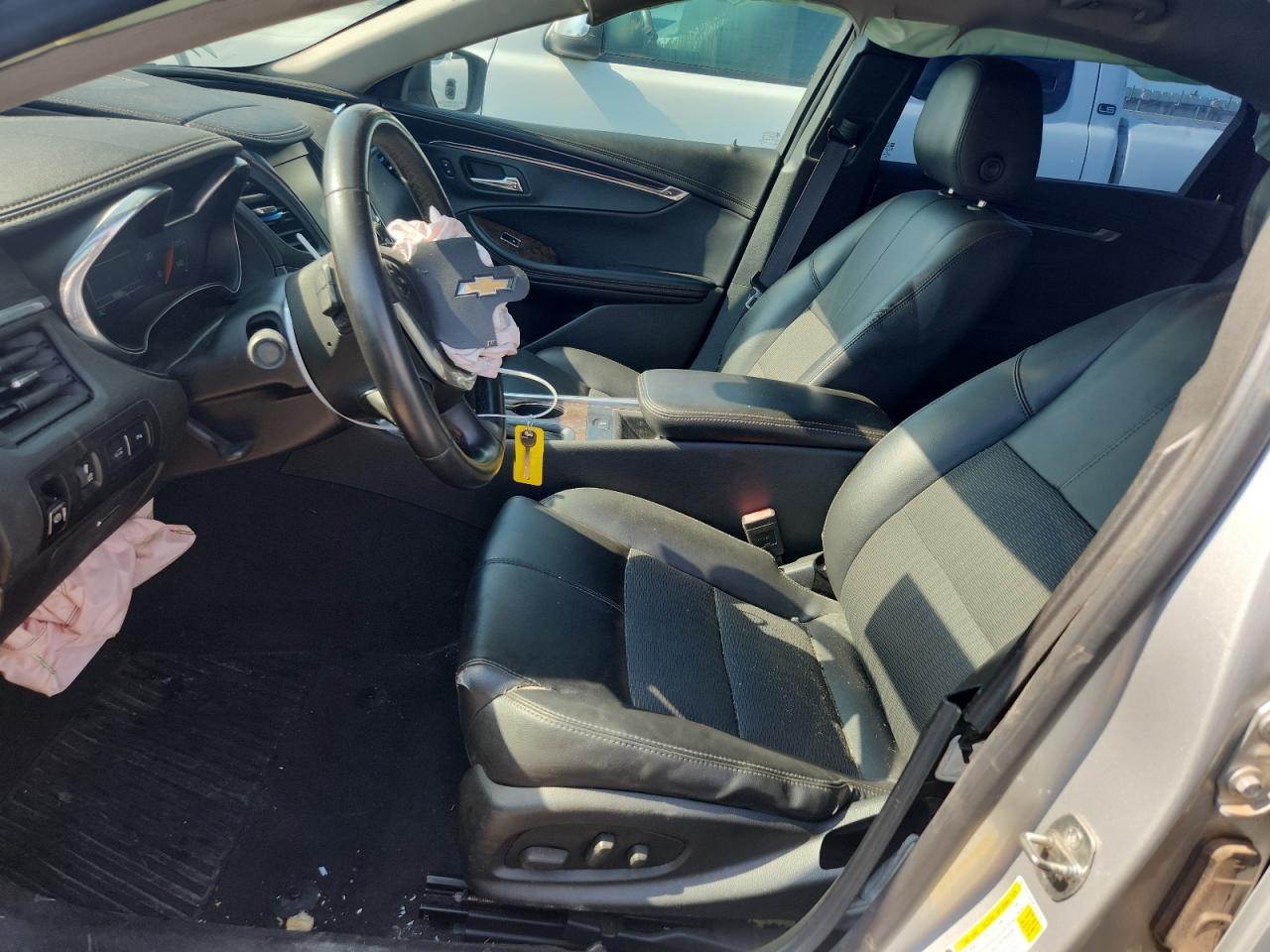 2015 Chevrolet Impala Lt Silver vin: 1G1115SL8FU102159 Damage: Airbag - Front Left, Deployed, Replacement Required