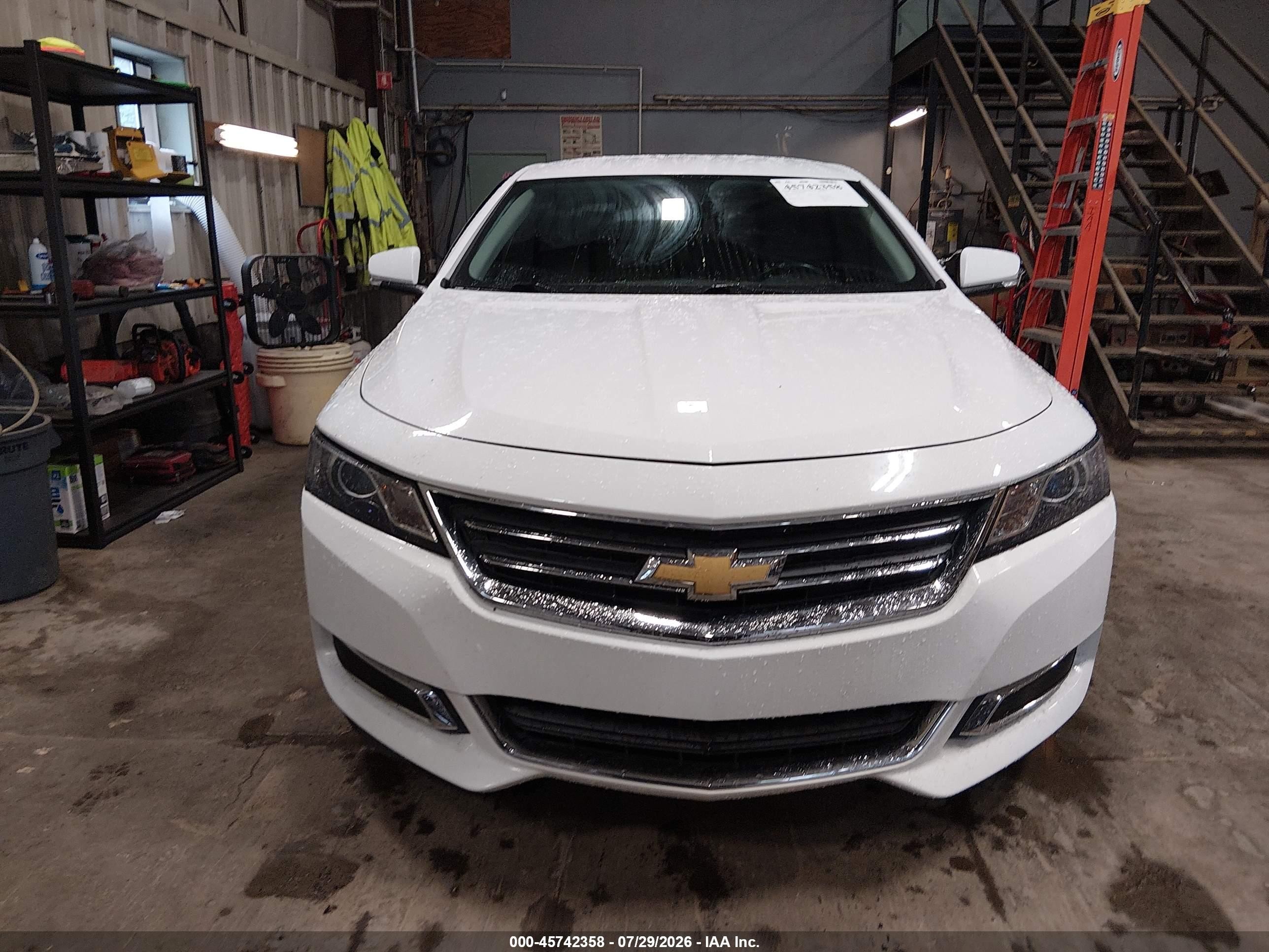 2015 Chevrolet Impala 1lt White vin: 1G1115SL8FU113064