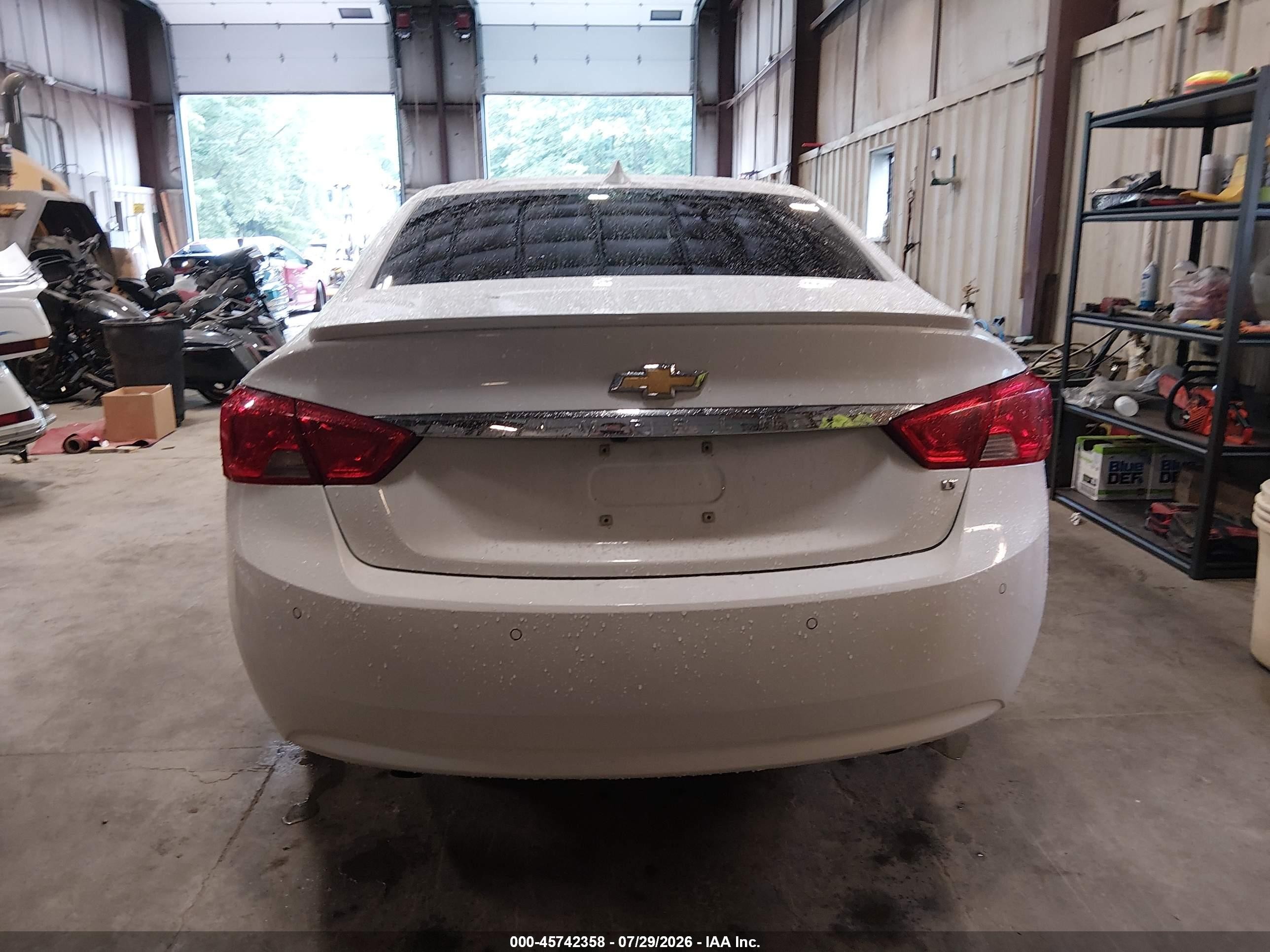 2015 Chevrolet Impala 1lt White vin: 1G1115SL8FU113064