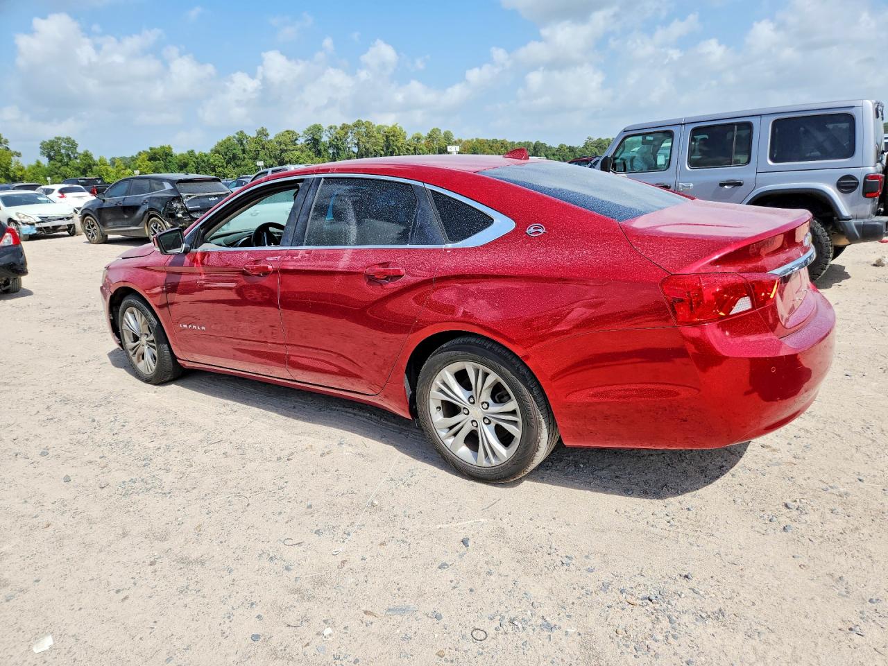 2014 Chevrolet Impala Lt Красный vin: 1G1115SL9EU158299