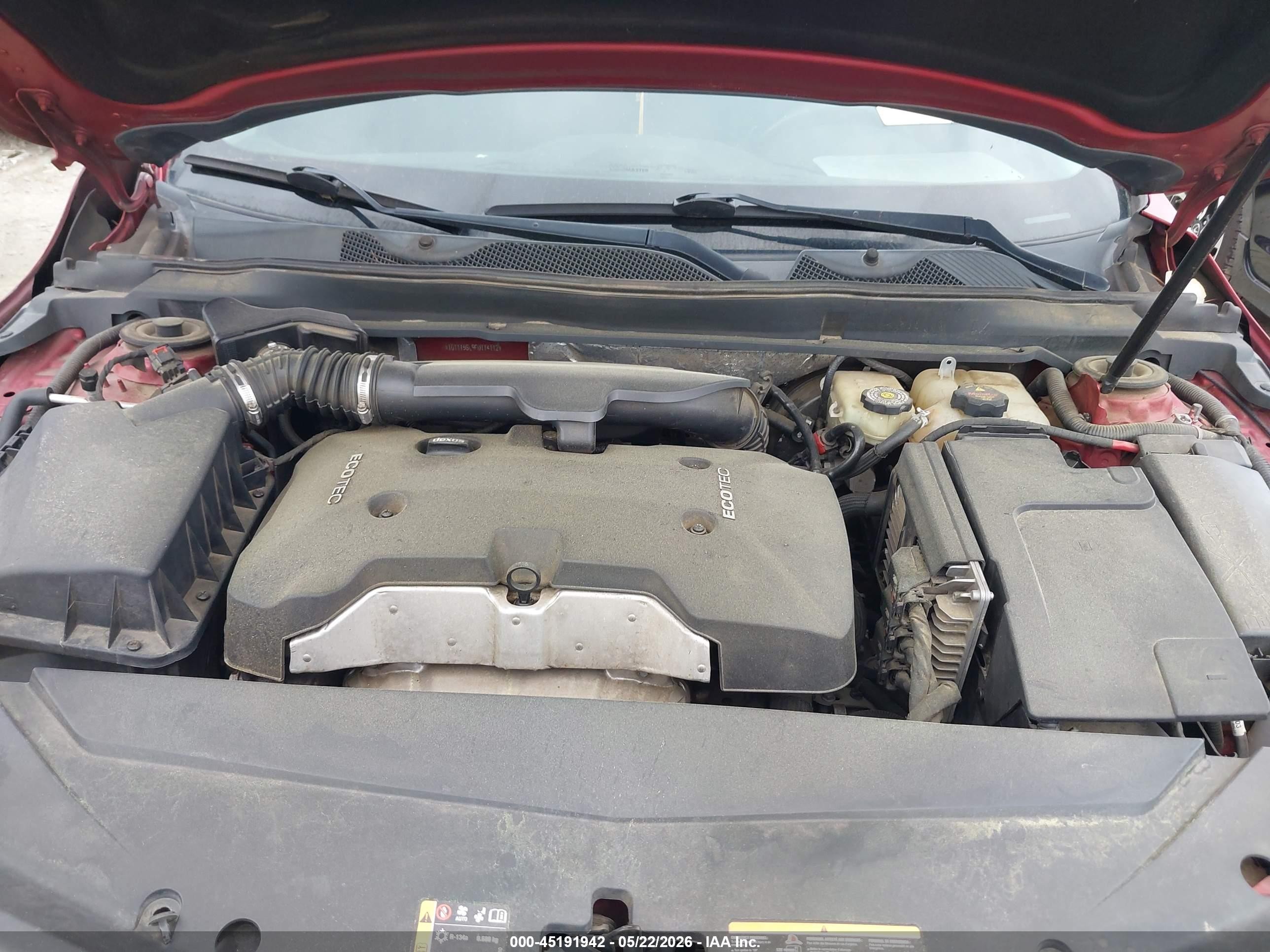 2015 Chevrolet Impala 1lt Red vin: 1G1115SL9FU114112