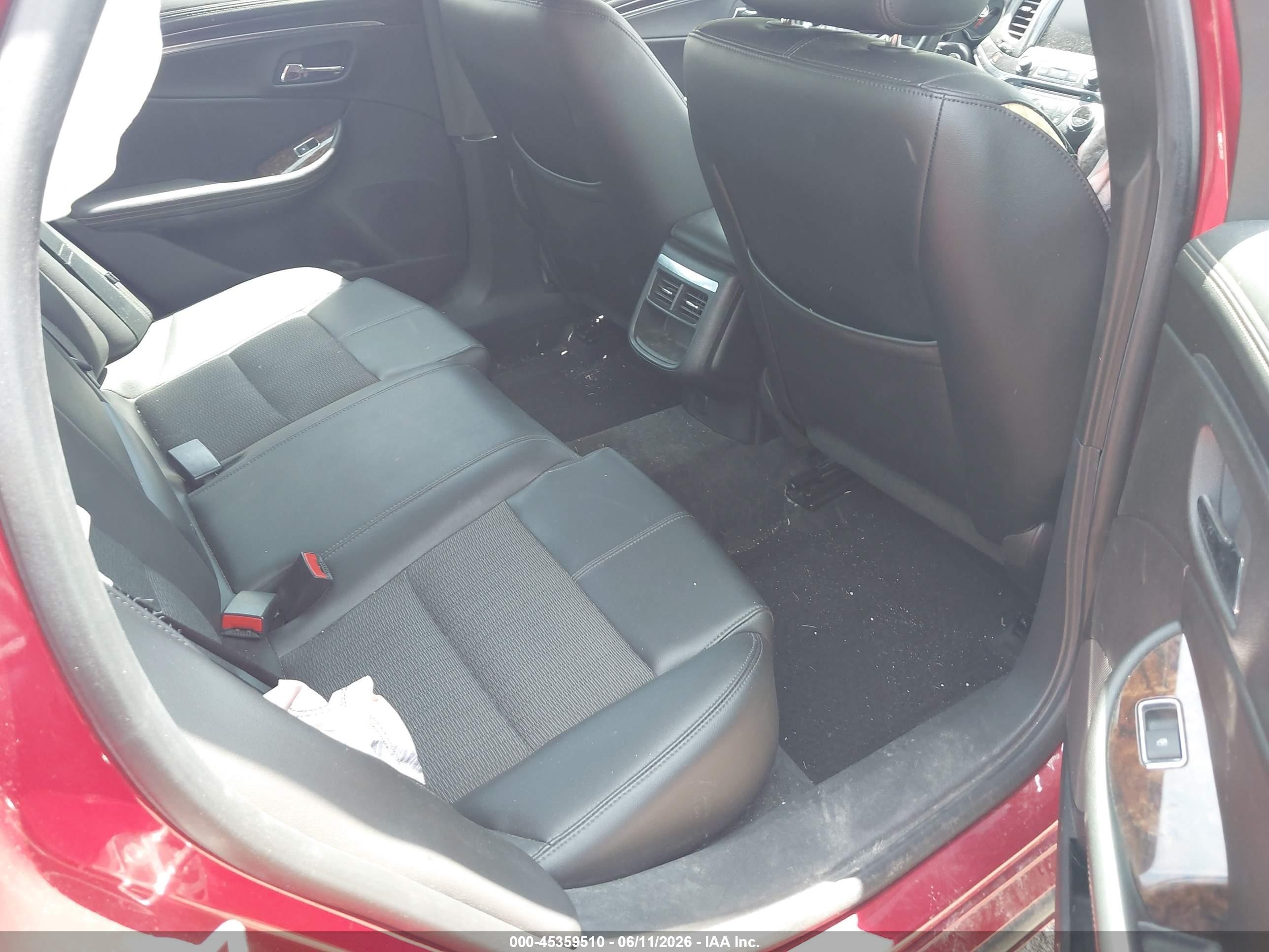 2015 Chevrolet Impala 1lt Red vin: 1G1115SL9FU132562