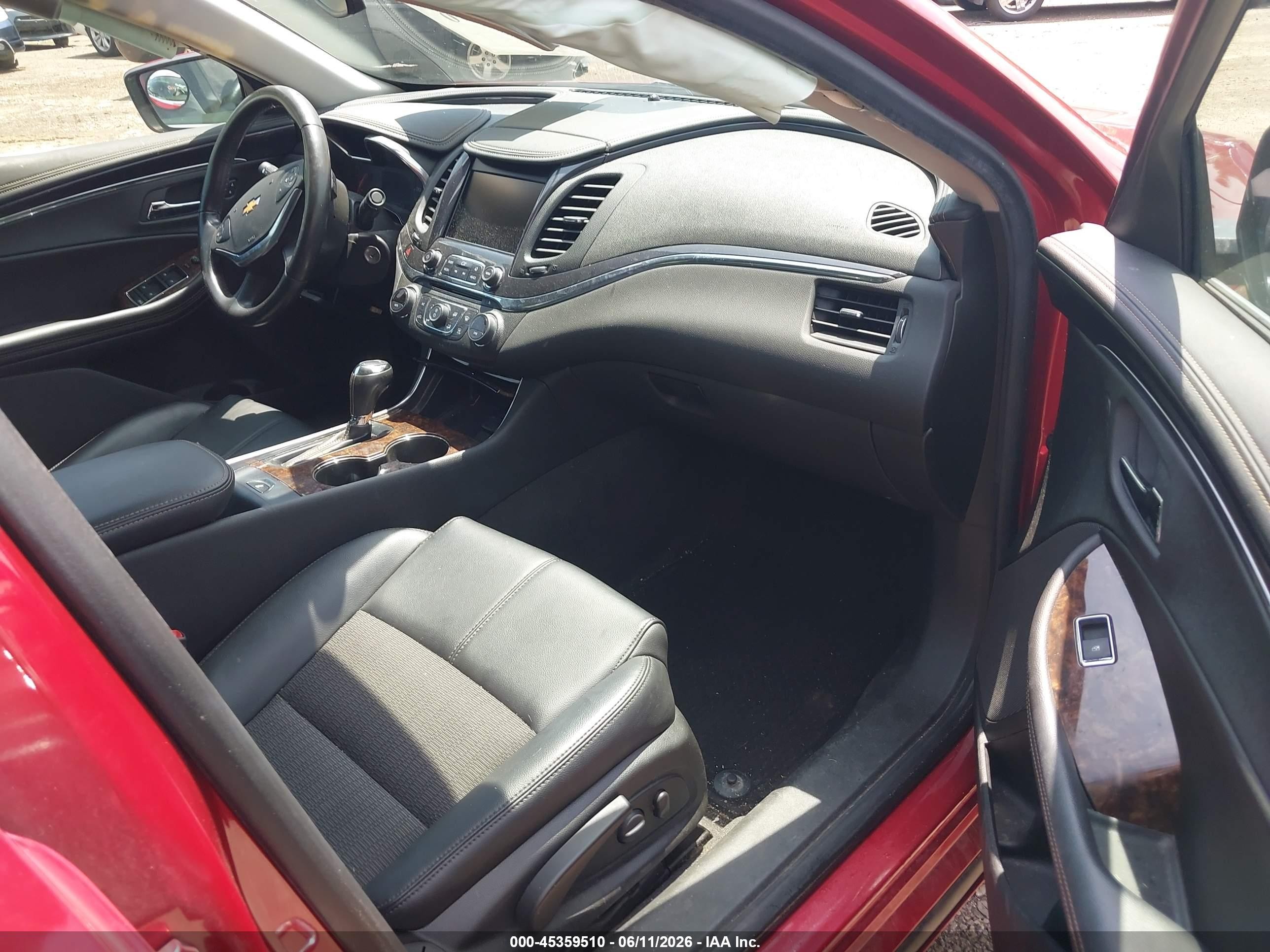 2015 Chevrolet Impala 1lt Red vin: 1G1115SL9FU132562