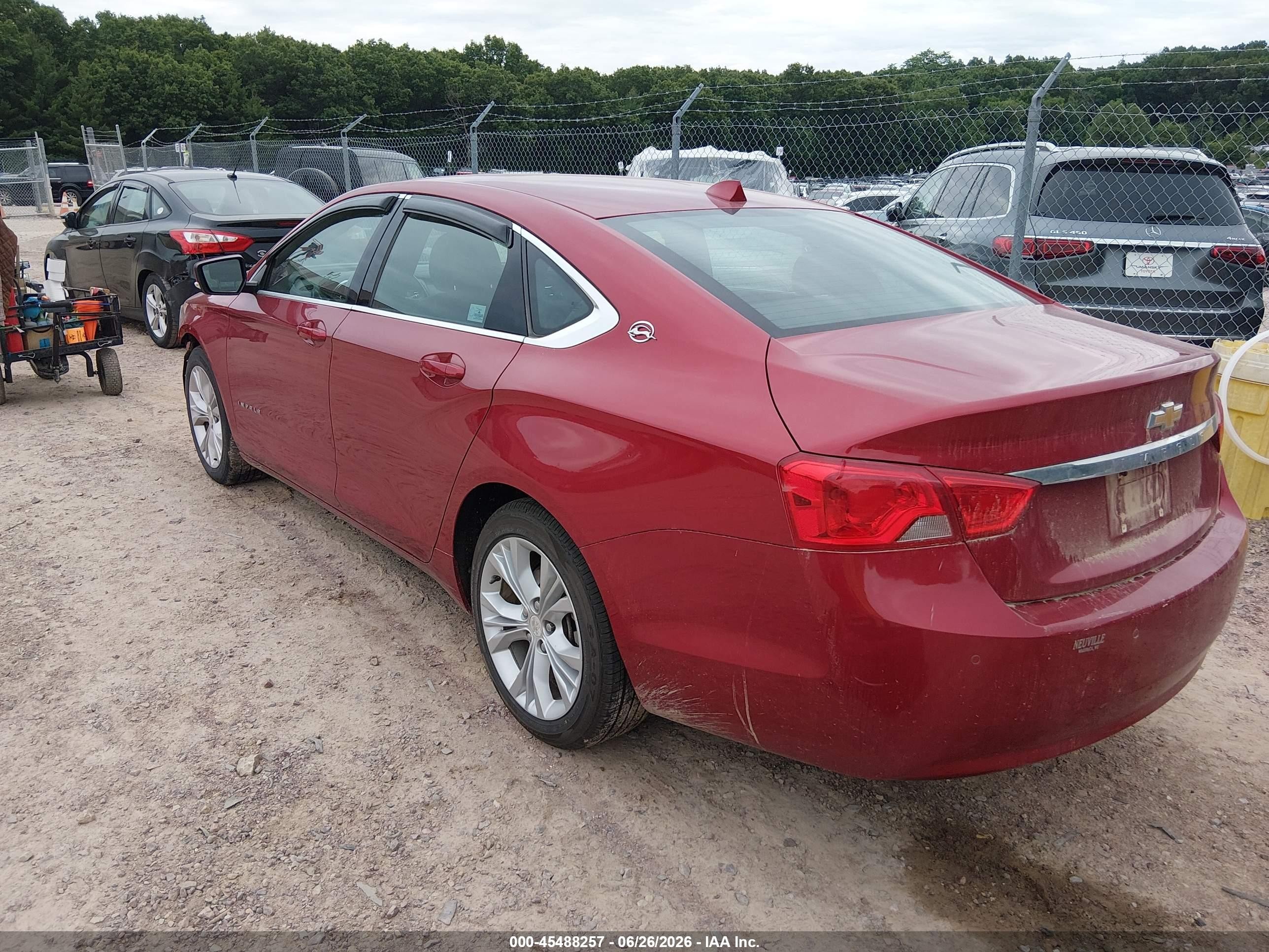2014 Chevrolet Impala 1lt Maroon vin: 1G1115SLXEU104106