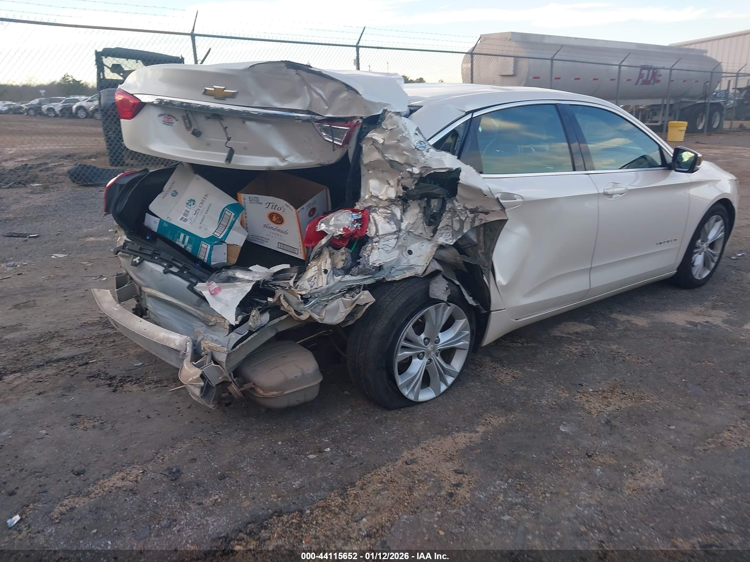 2014 Chevrolet Impala 1lt Белый vin: 1G1115SLXEU115607