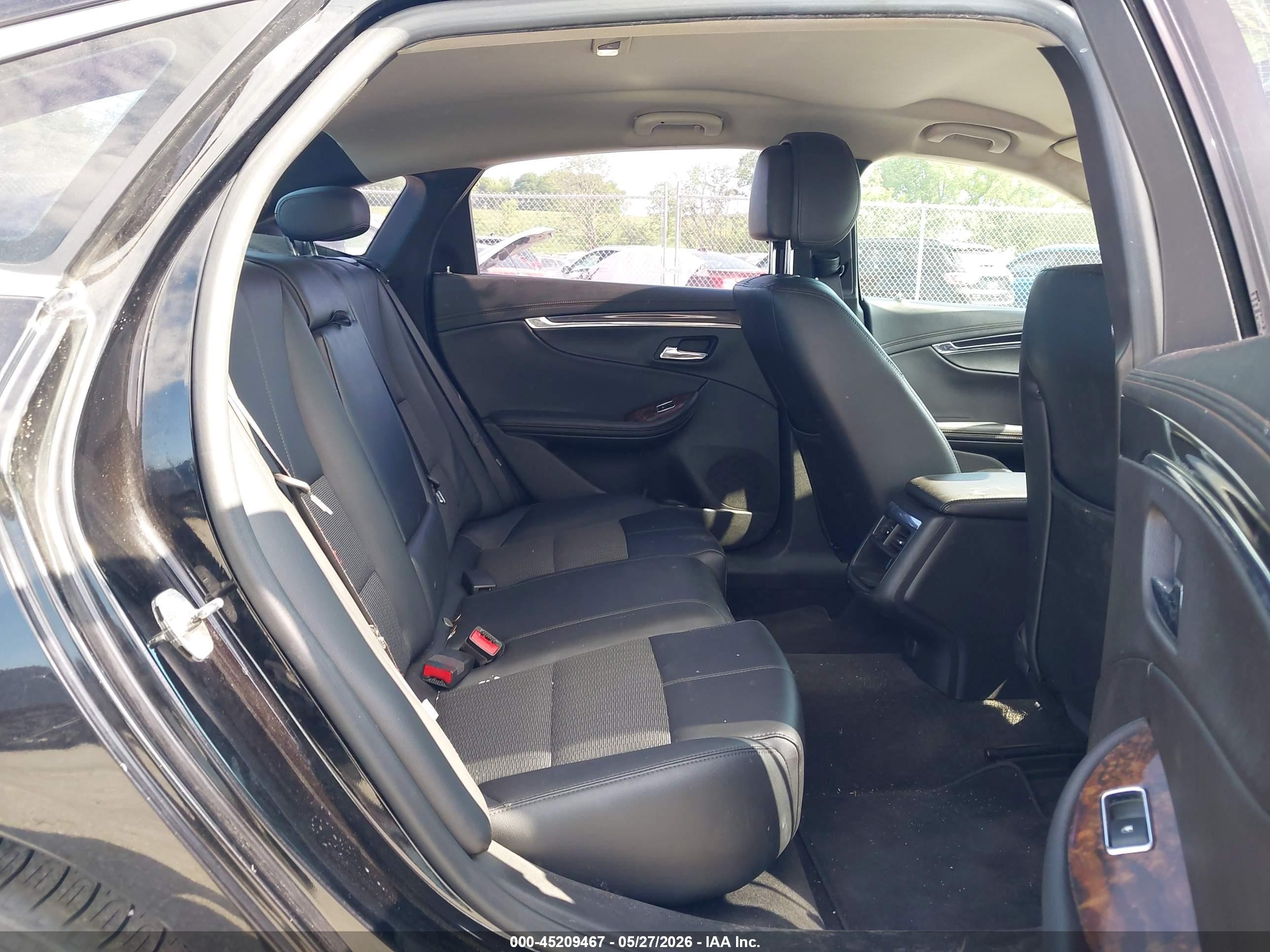 2014 Chevrolet Impala 1lt Black vin: 1G1115SLXEU116529
