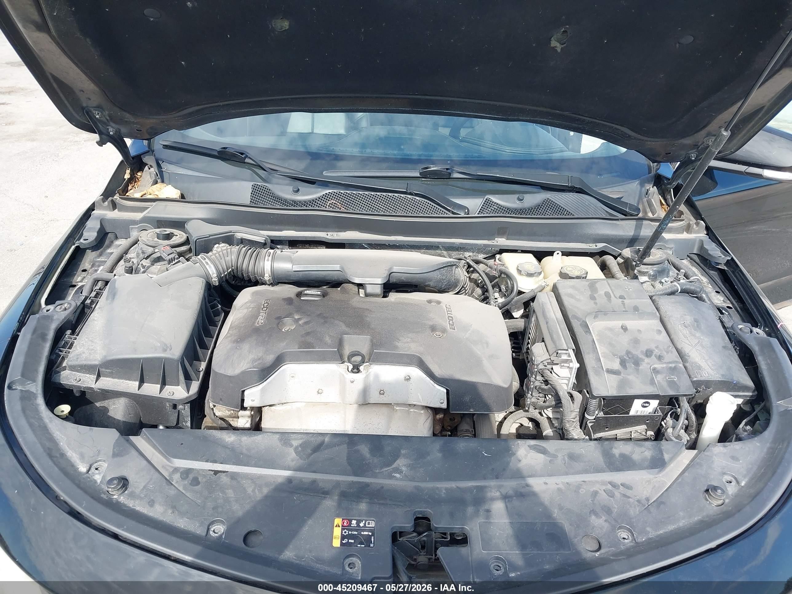 2014 Chevrolet Impala 1lt Black vin: 1G1115SLXEU116529