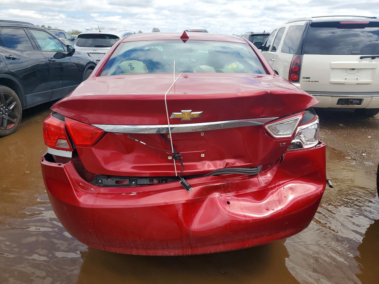 2014 Chevrolet Impala Lt Red vin: 1G1115SLXEU126395
