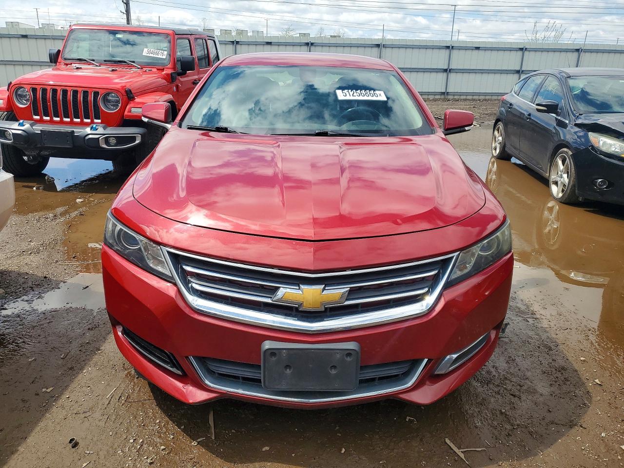 2014 Chevrolet Impala Lt Red vin: 1G1115SLXEU126395