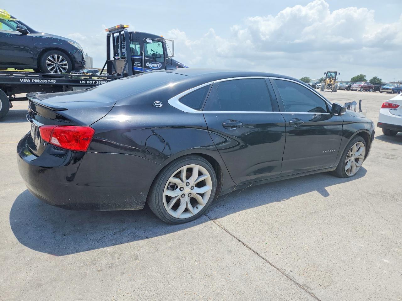 2014 Chevrolet Impala Lt Black vin: 1G1115SLXEU143312