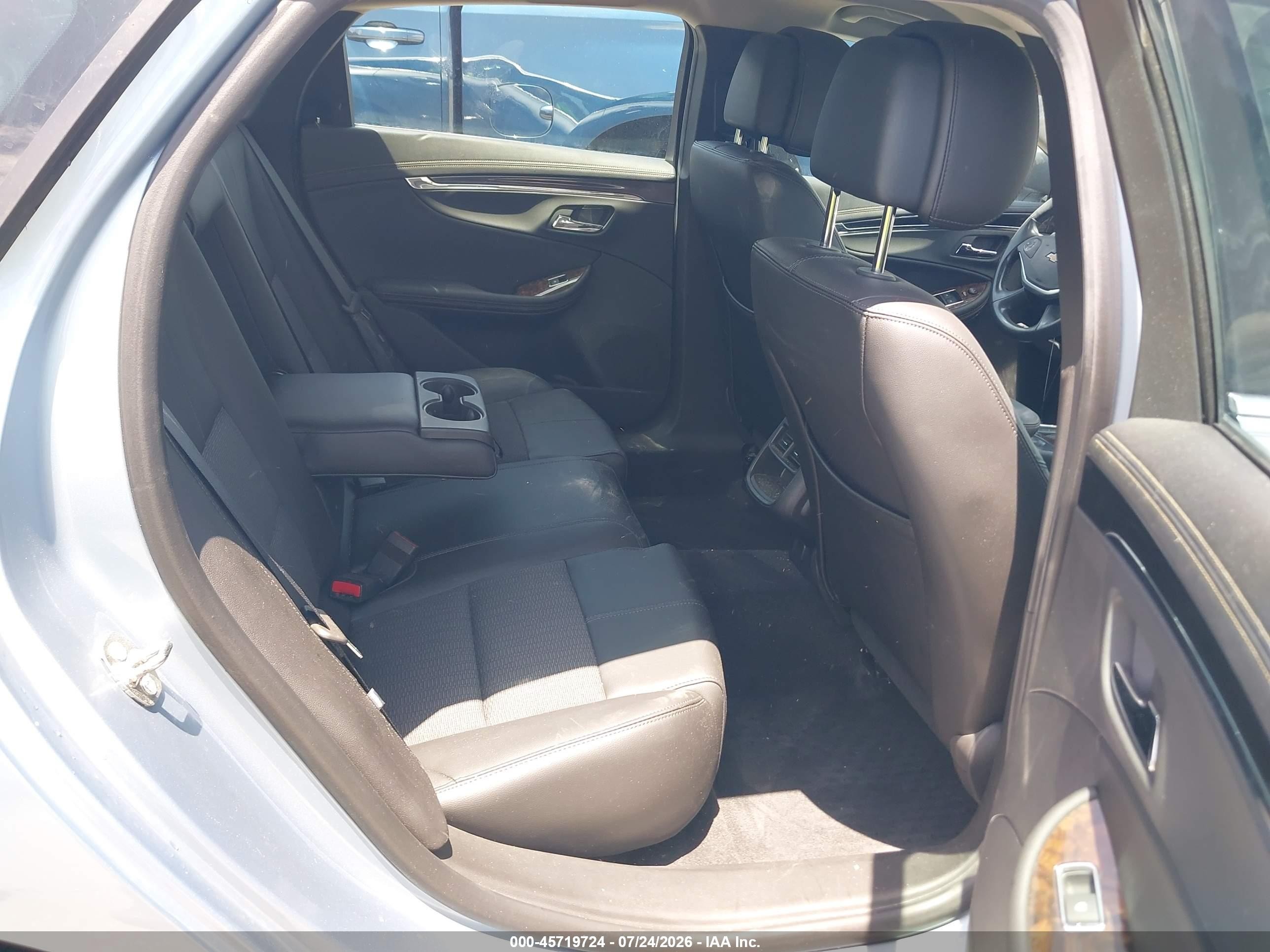 2014 Chevrolet Impala 1lt Light Blue vin: 1G1115SLXEU147828