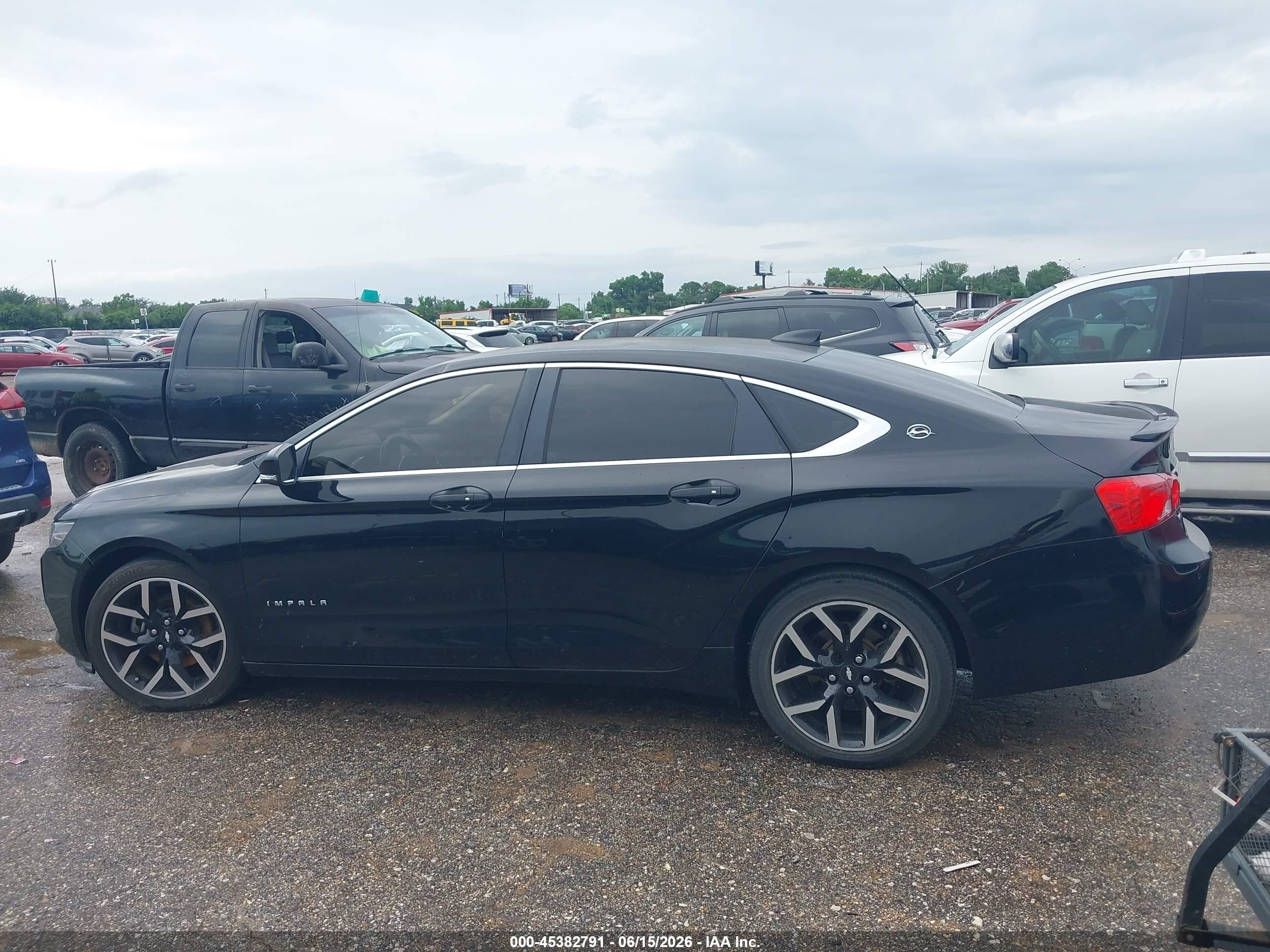 2015 Chevrolet Impala 2lt Black vin: 1G1125S30FU148243