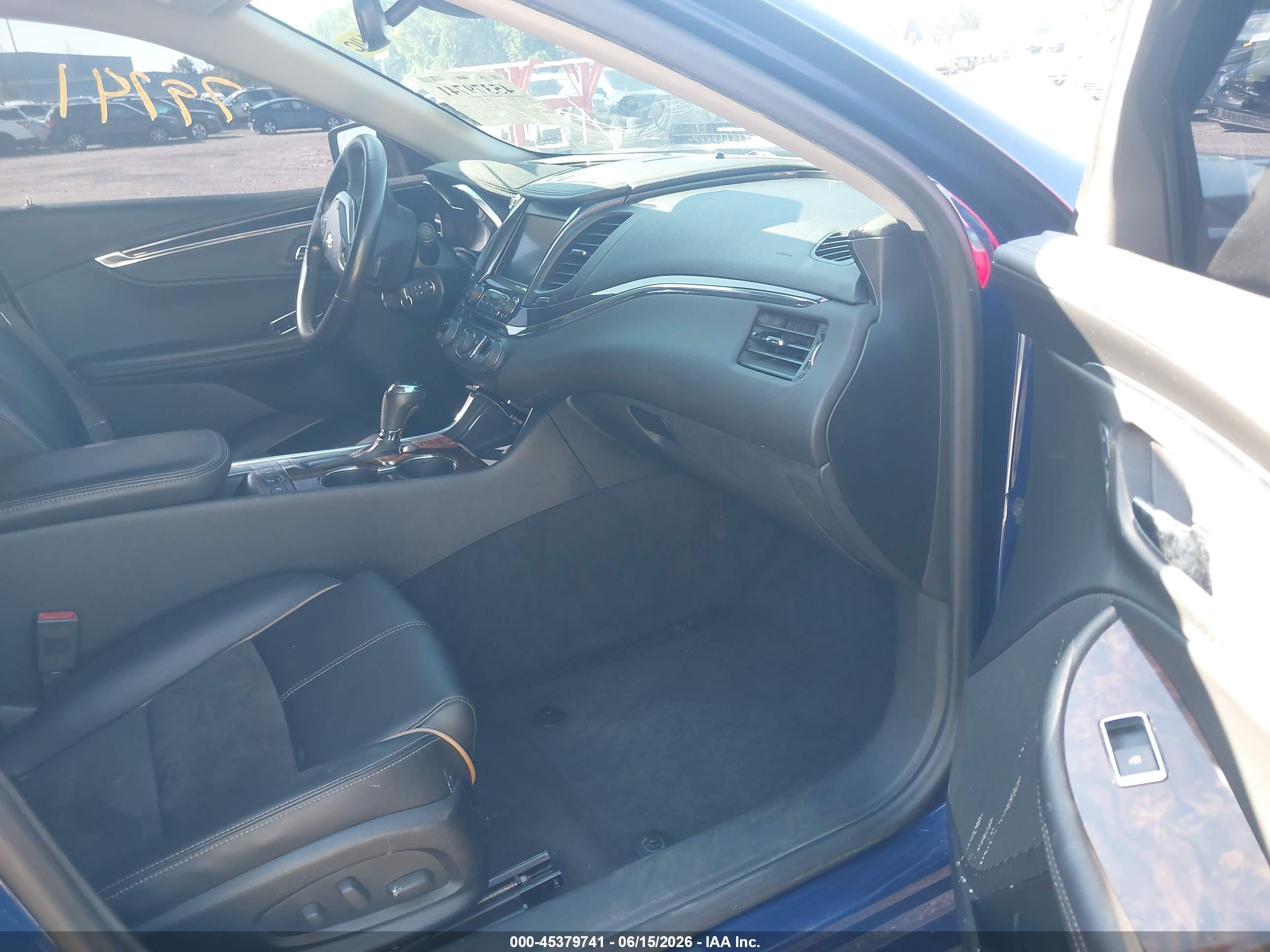 2014 Chevrolet Impala 2lt Синий vin: 1G1125S31EU102256