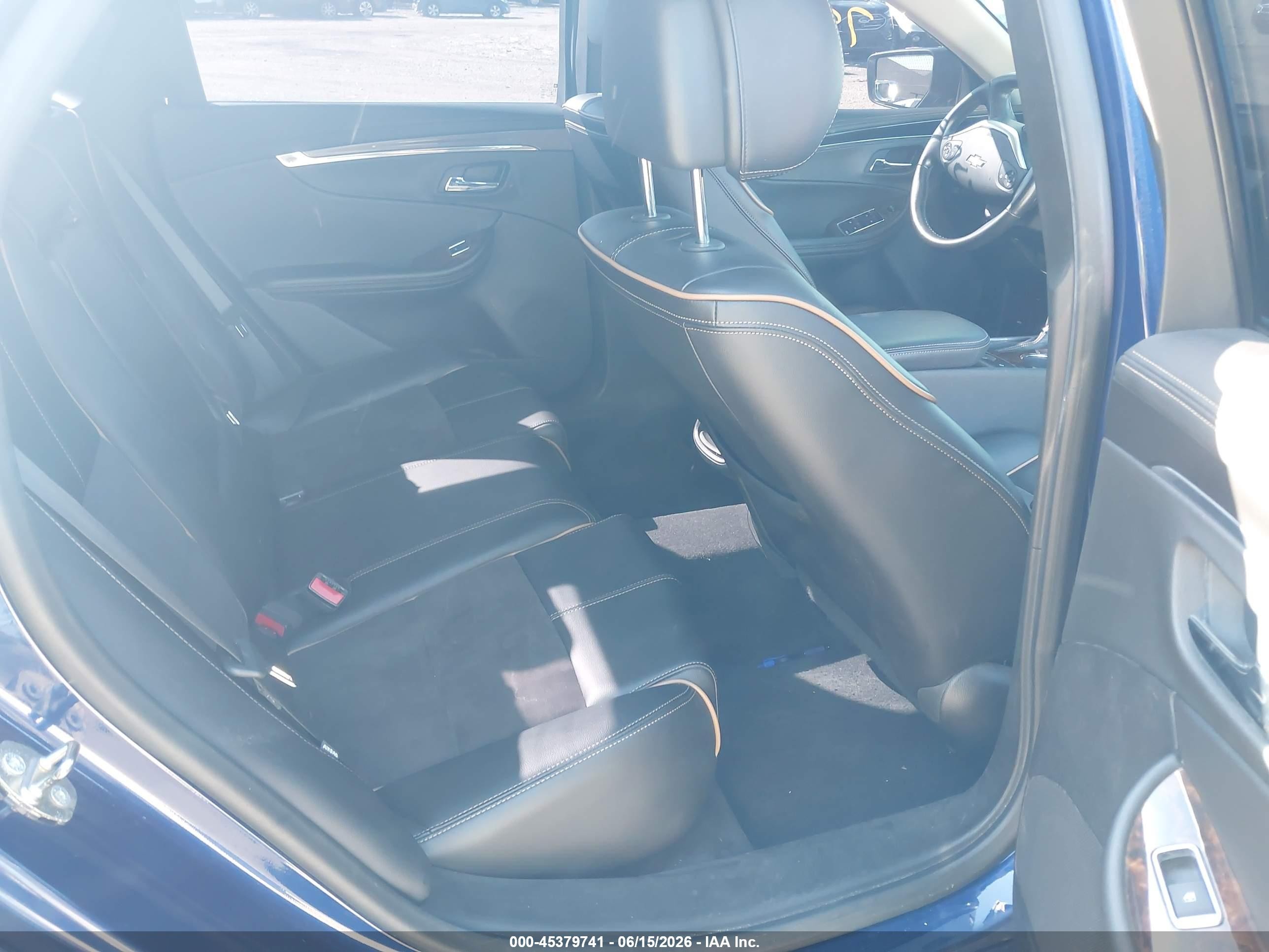 2014 Chevrolet Impala 2lt Синий vin: 1G1125S31EU102256