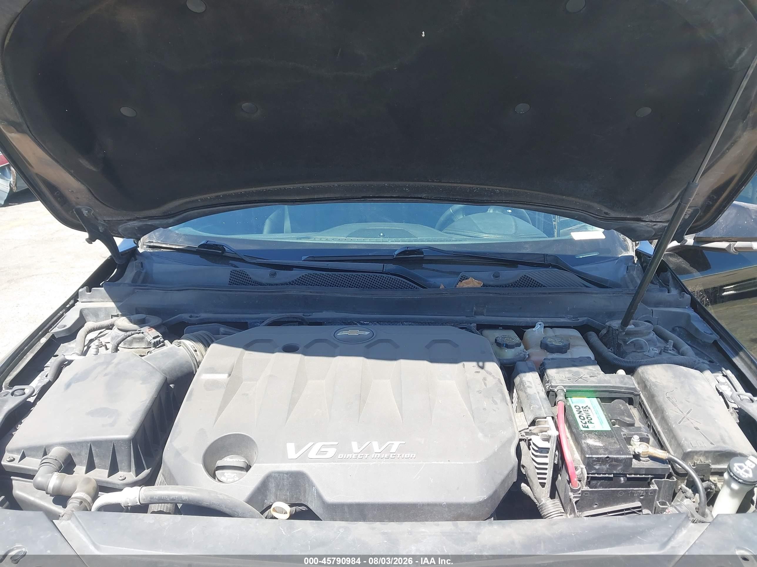 2014 Chevrolet Impala 2lt Black vin: 1G1125S31EU145432