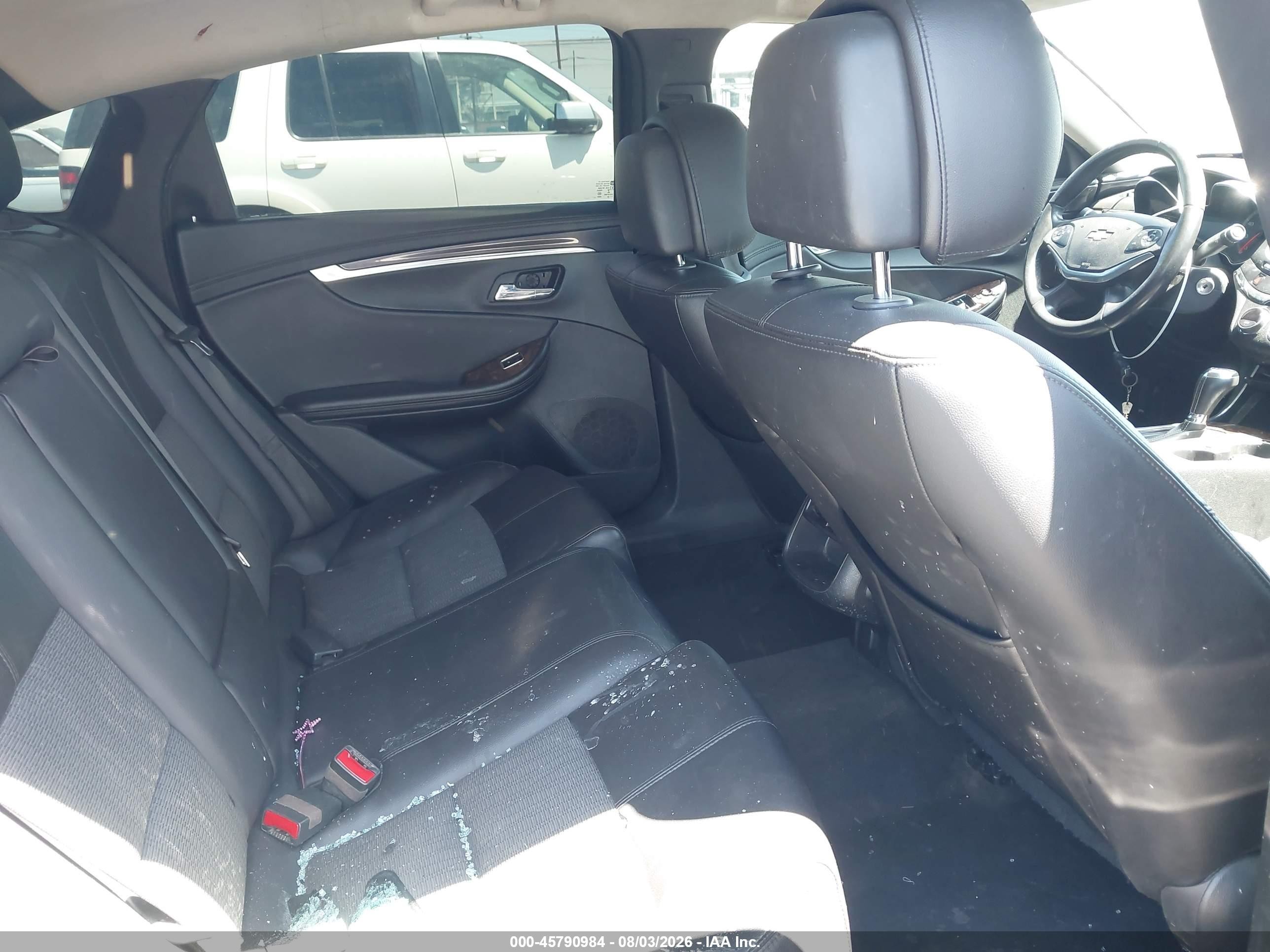 2014 Chevrolet Impala 2lt Black vin: 1G1125S31EU145432