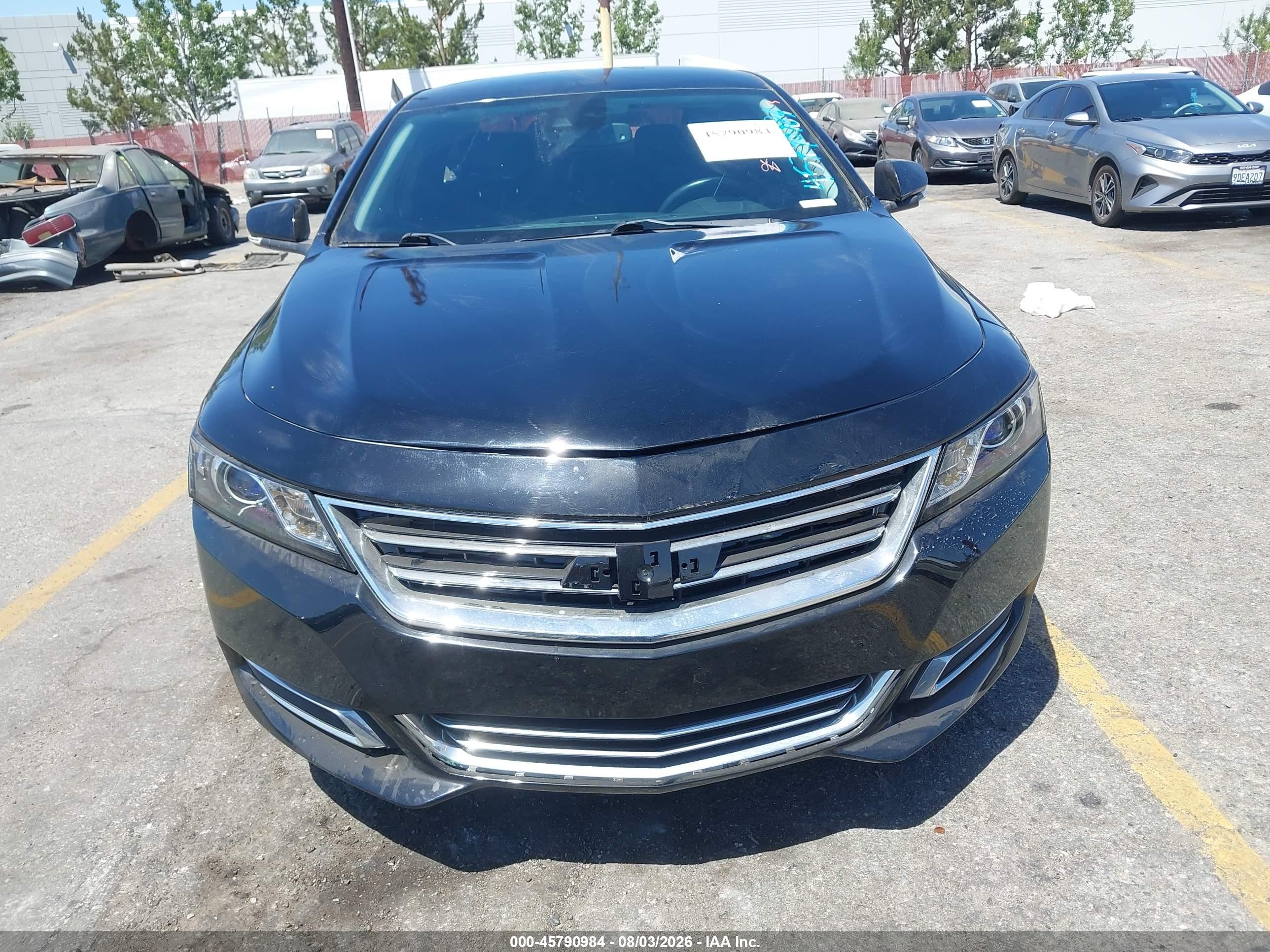 2014 Chevrolet Impala 2lt Black vin: 1G1125S31EU145432