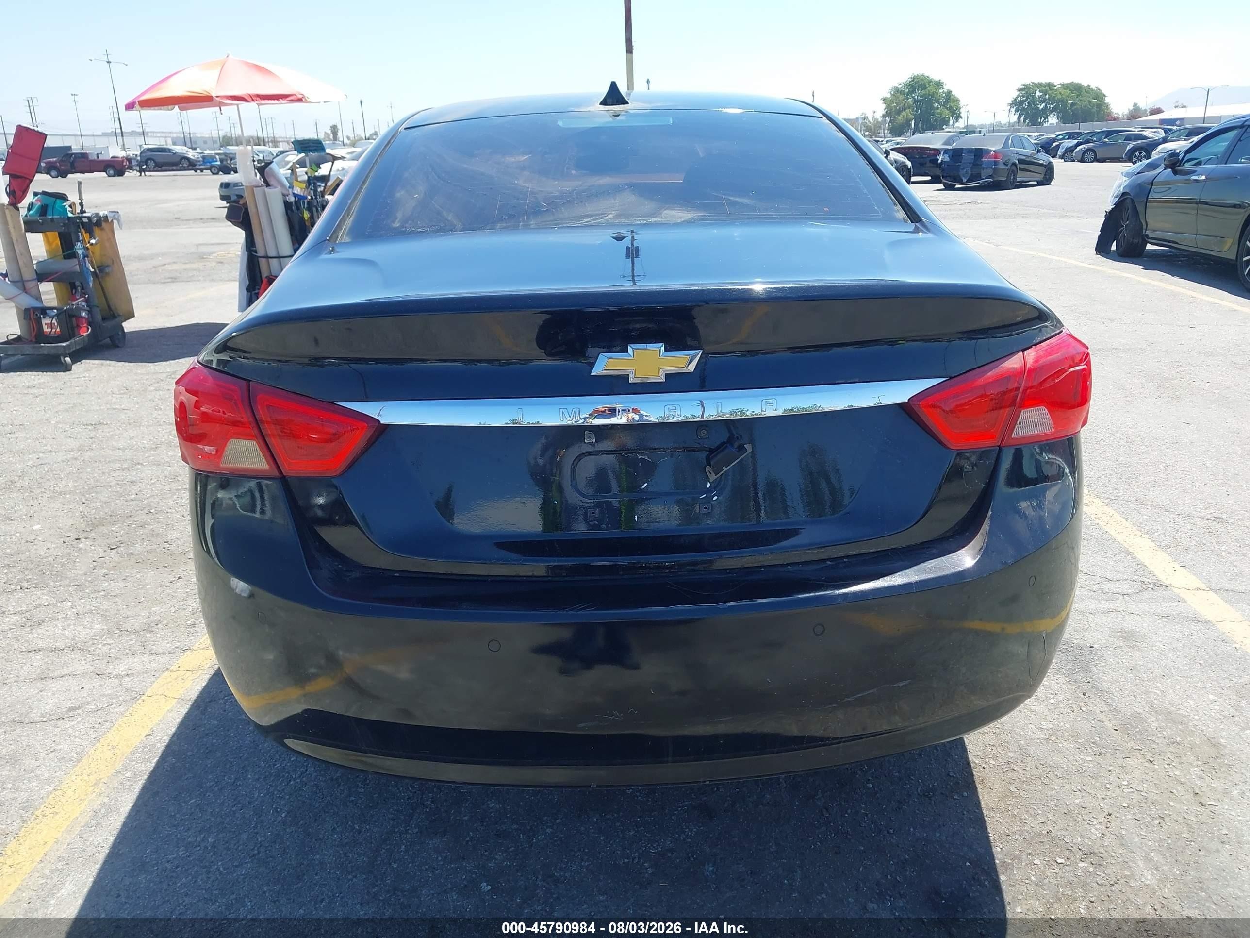 2014 Chevrolet Impala 2lt Black vin: 1G1125S31EU145432