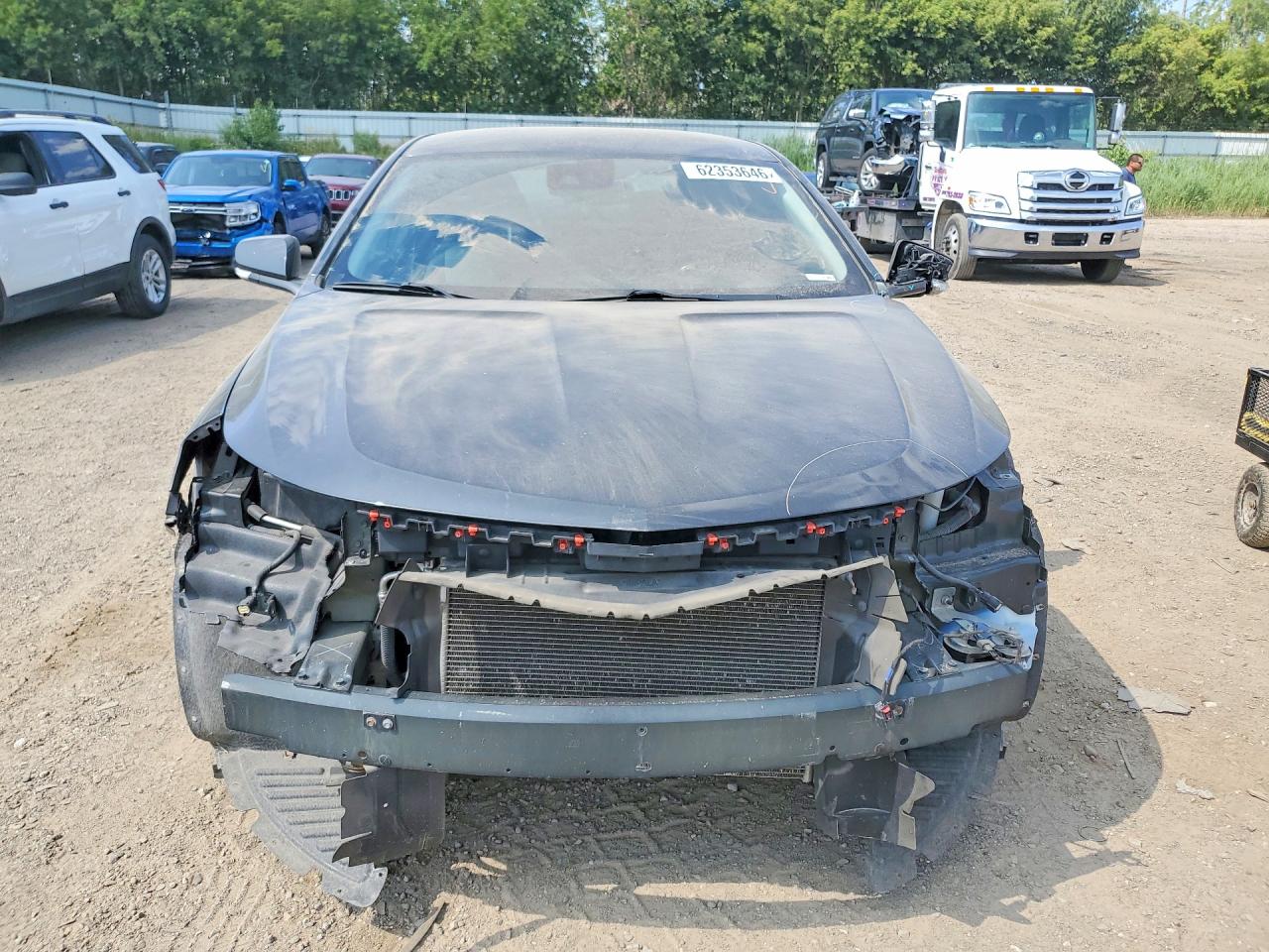 2014 Chevrolet Impala Lt Gray vin: 1G1125S32EU121558