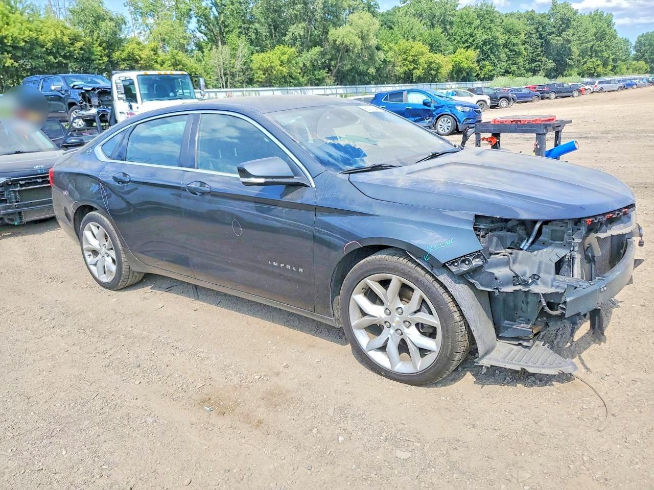 2014 Chevrolet Impala Lt Gray vin: 1G1125S32EU121558