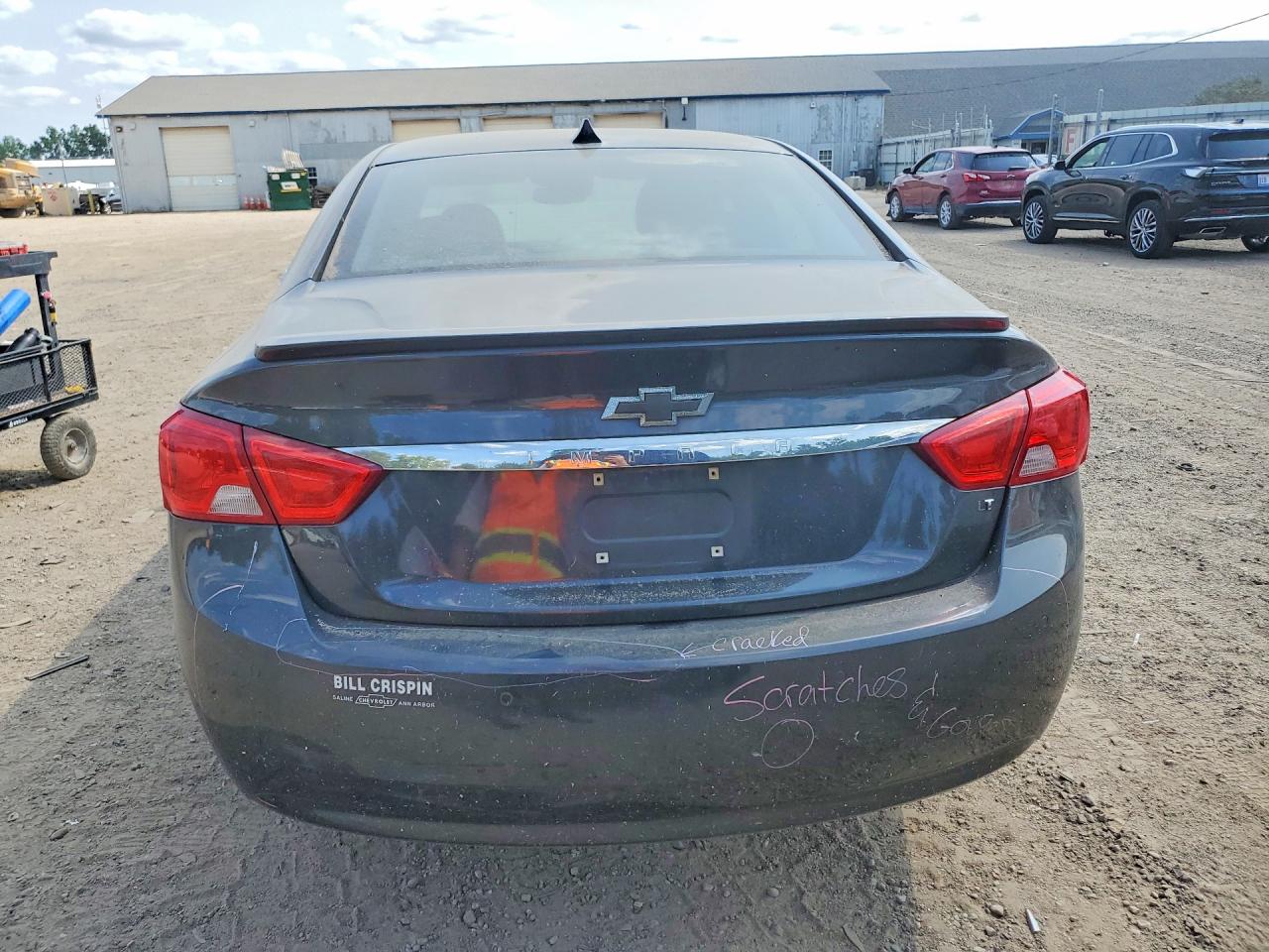 2014 Chevrolet Impala Lt Gray vin: 1G1125S32EU121558