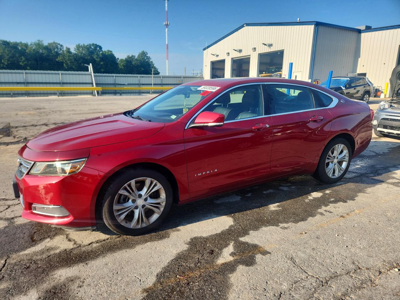 2014 Chevrolet Impala Lt Red vin: 1G1125S33EU116479