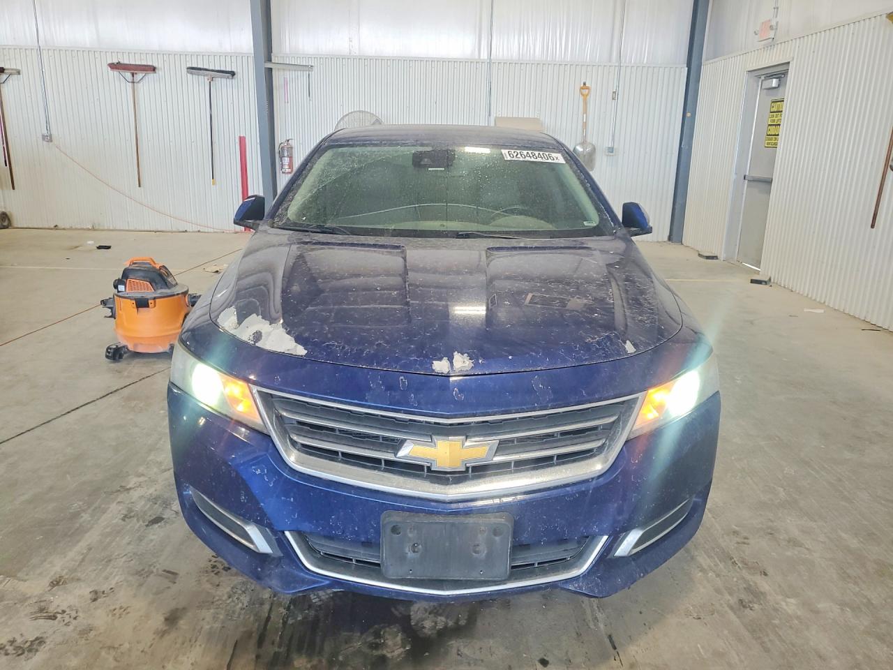 2014 Chevrolet Impala Lt Blue vin: 1G1125S33EU117521