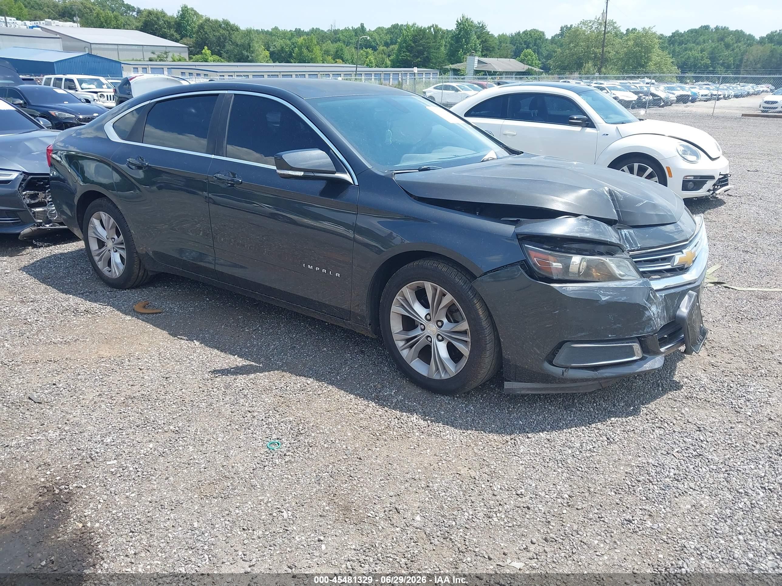 2014 Chevrolet Impala 2lt Gray vin: 1G1125S33EU127966