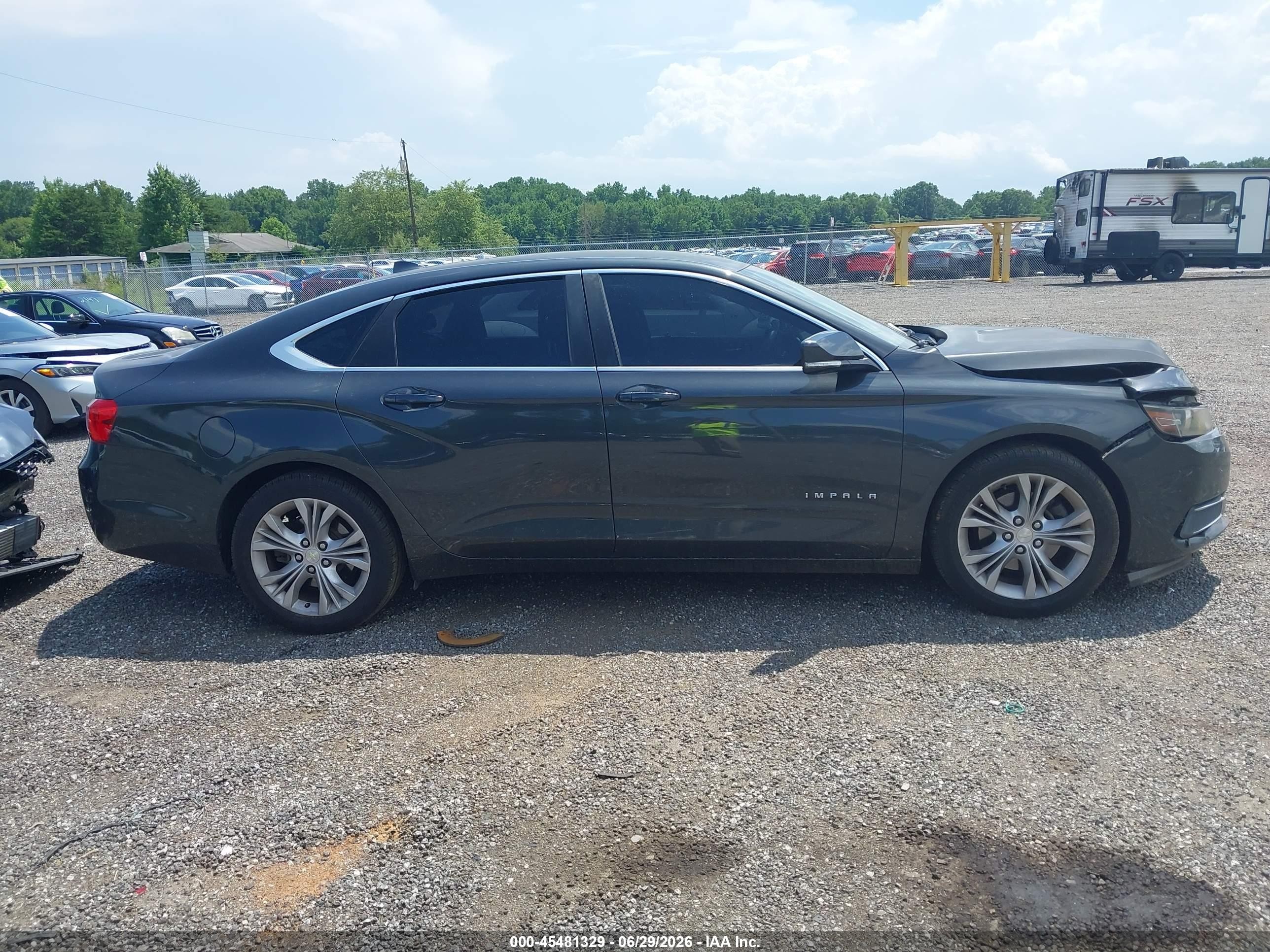 2014 Chevrolet Impala 2lt Gray vin: 1G1125S33EU127966