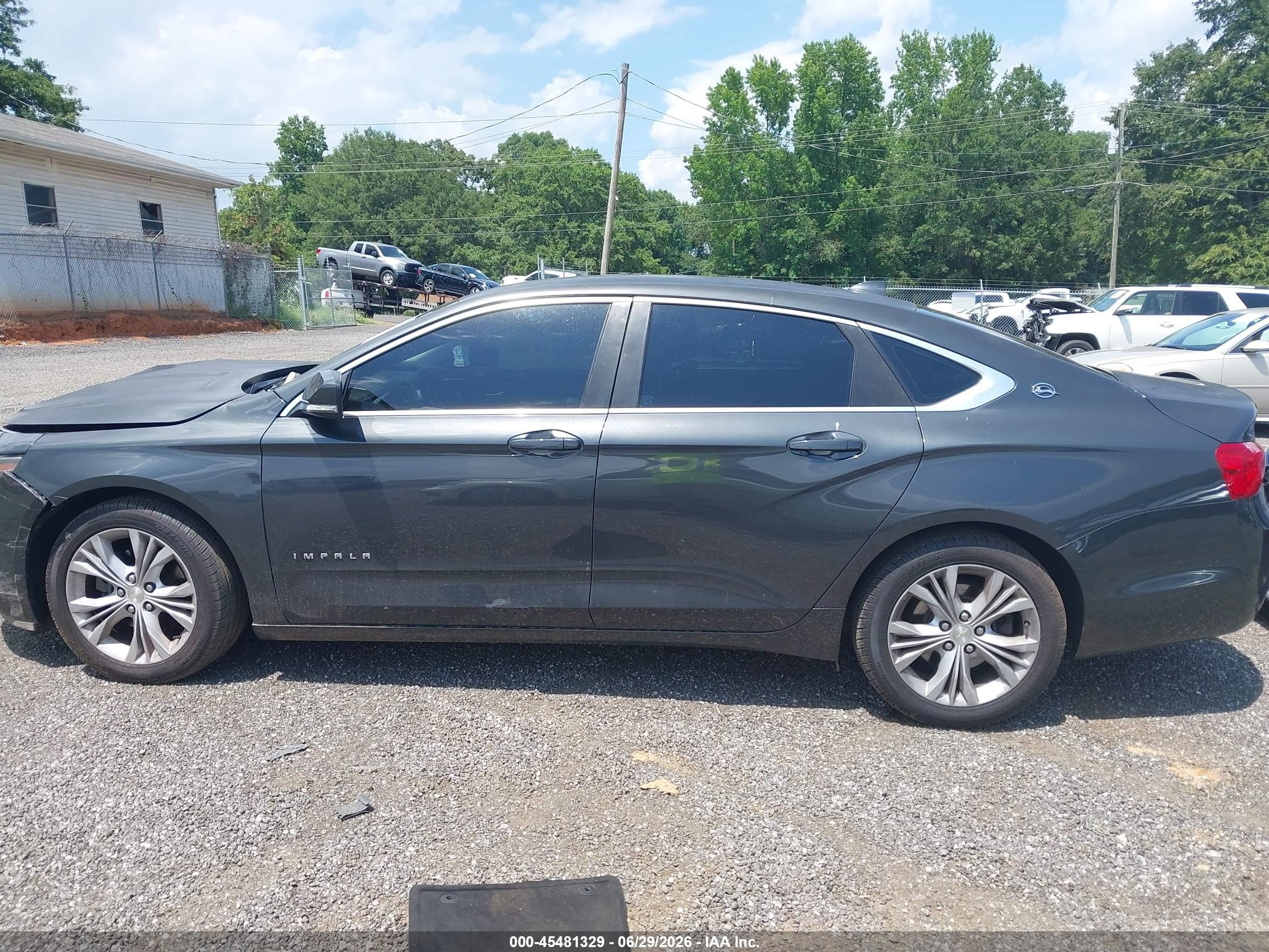 2014 Chevrolet Impala 2lt Gray vin: 1G1125S33EU127966