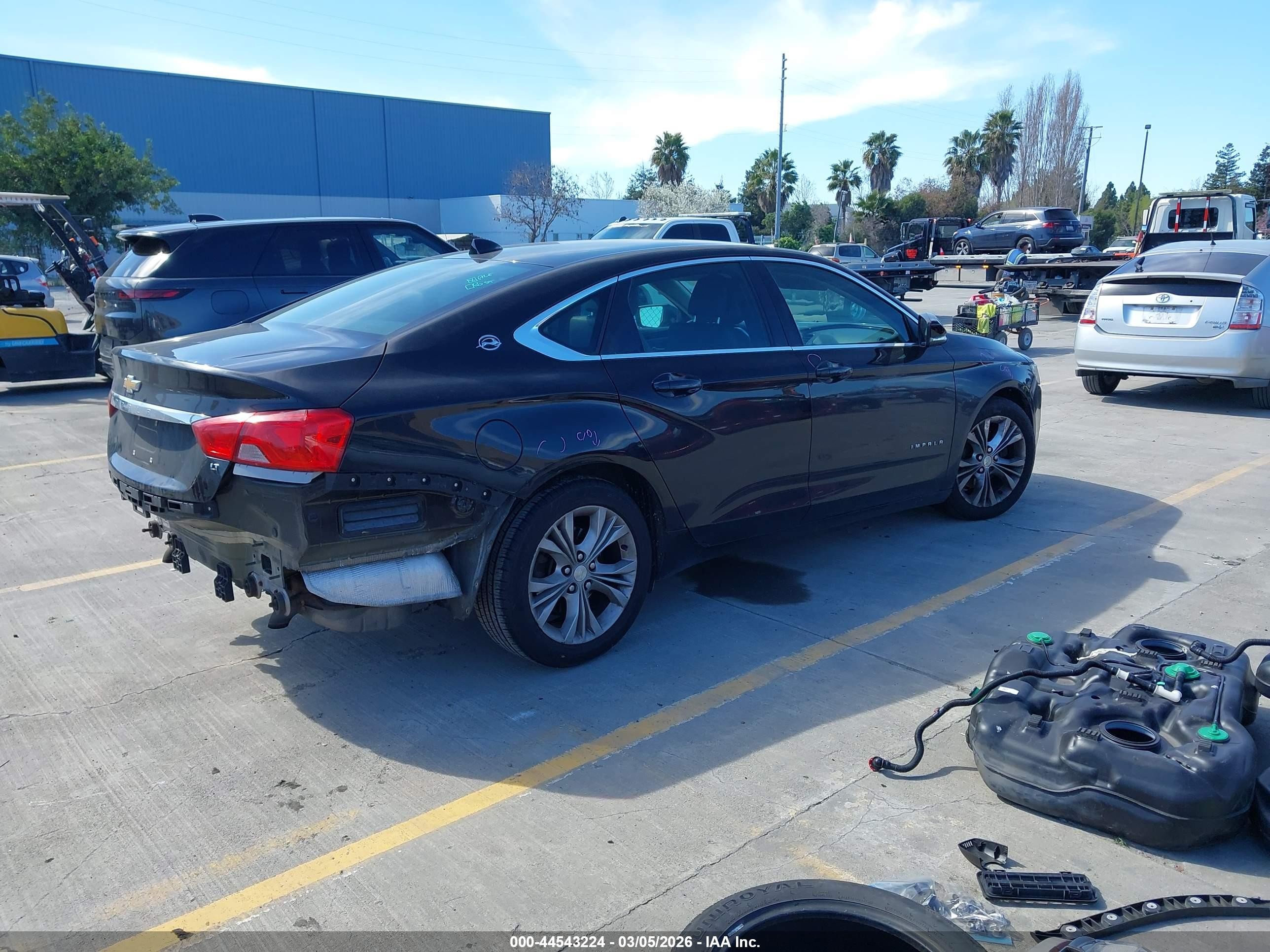 2014 Chevrolet Impala 2lt Black vin: 1G1125S33EU153306