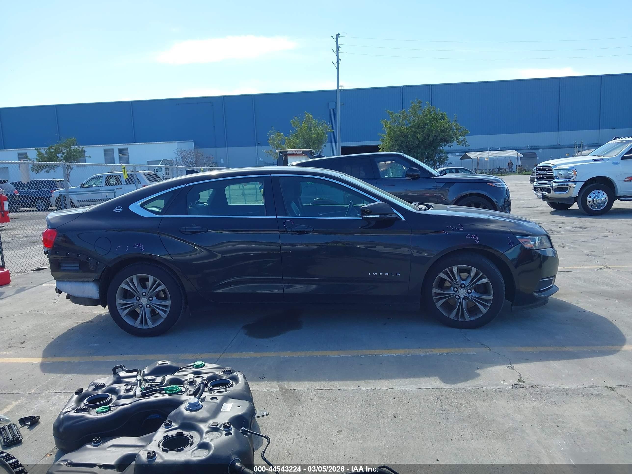 2014 Chevrolet Impala 2lt Black vin: 1G1125S33EU153306