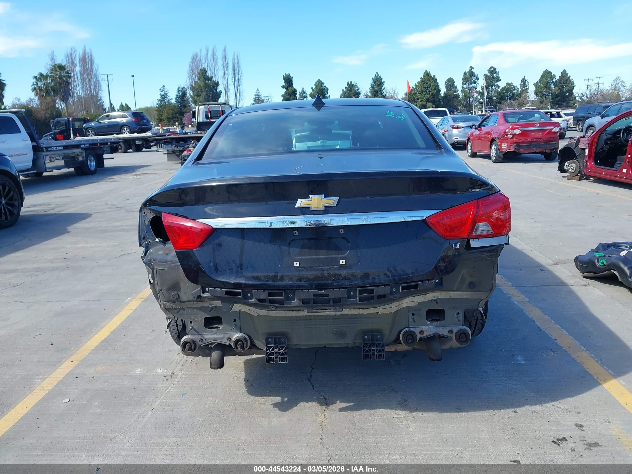 2014 Chevrolet Impala 2lt Black vin: 1G1125S33EU153306
